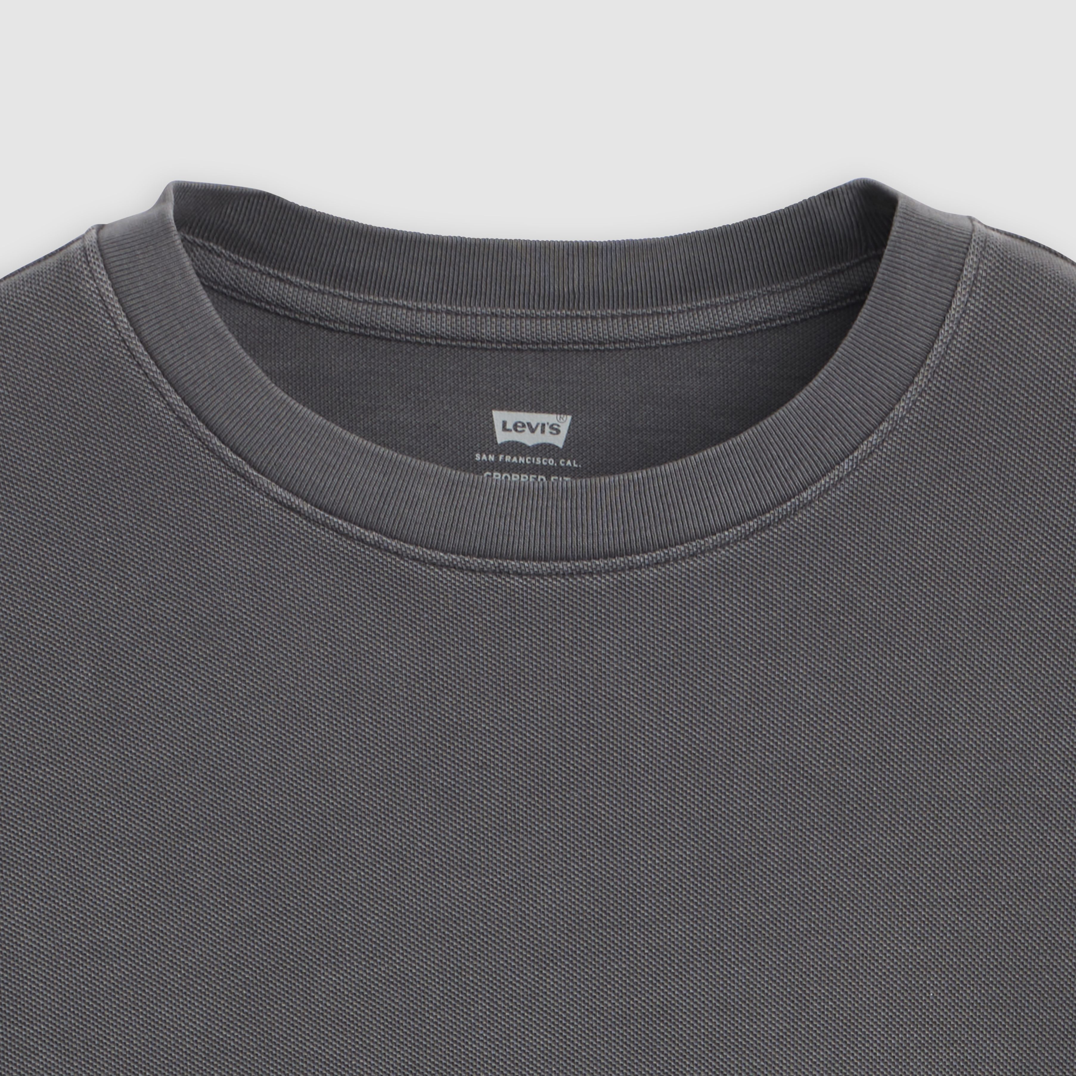 Boxy Short-Sleeve Garment Dye T-Shirt 6