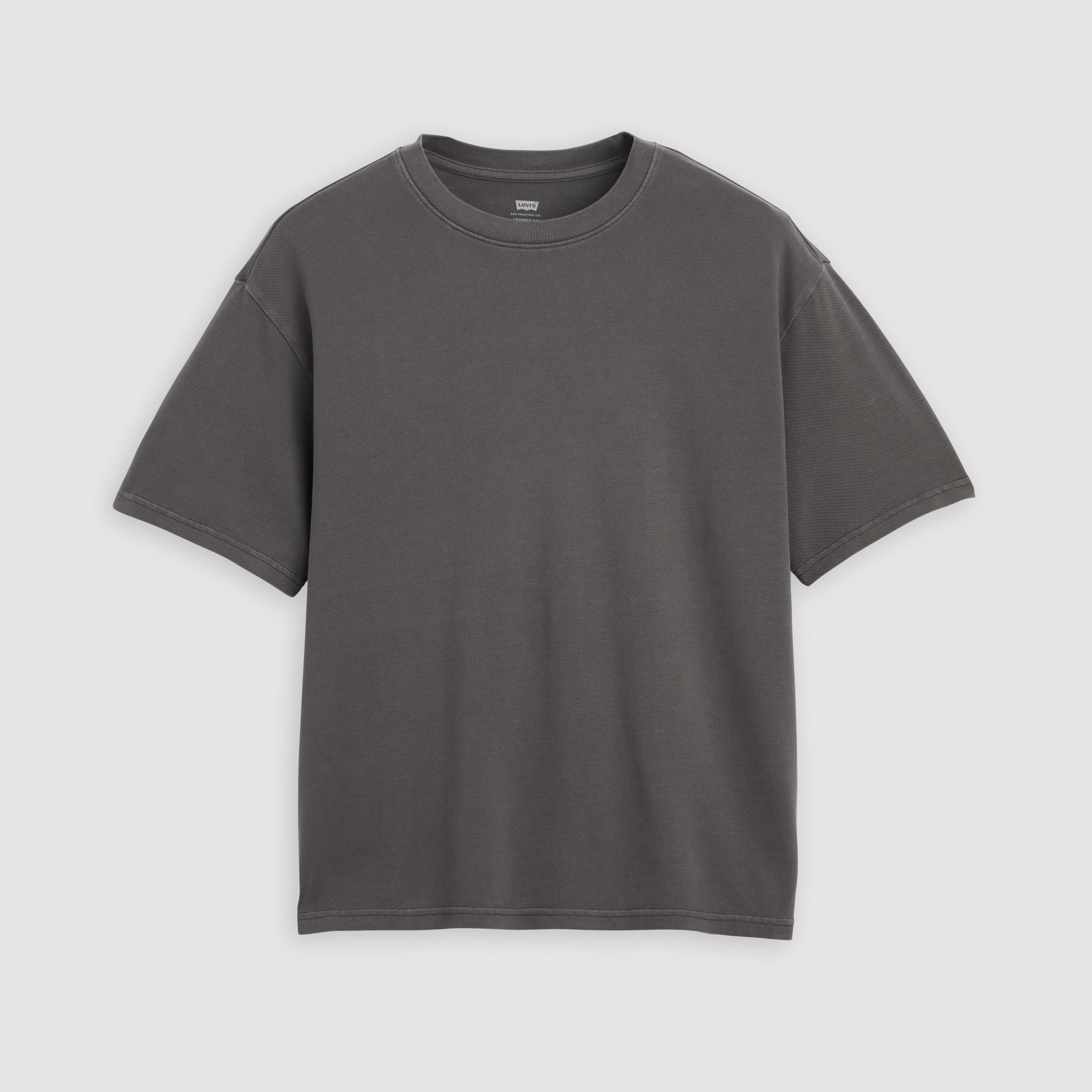 Boxy Short-Sleeve Garment Dye T-Shirt 1