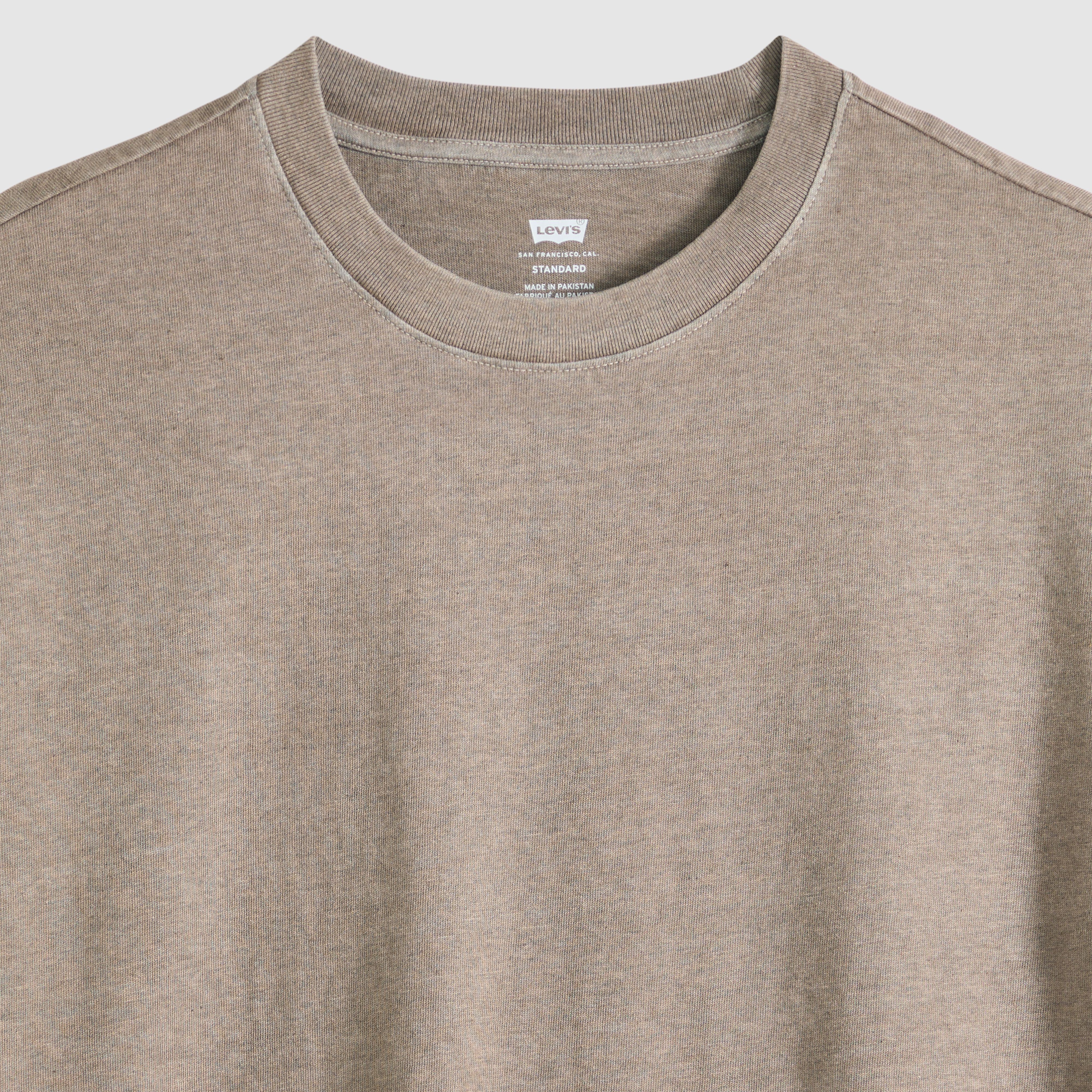 Boxy Short-Sleeve Grunge Wash T-Shirt 6