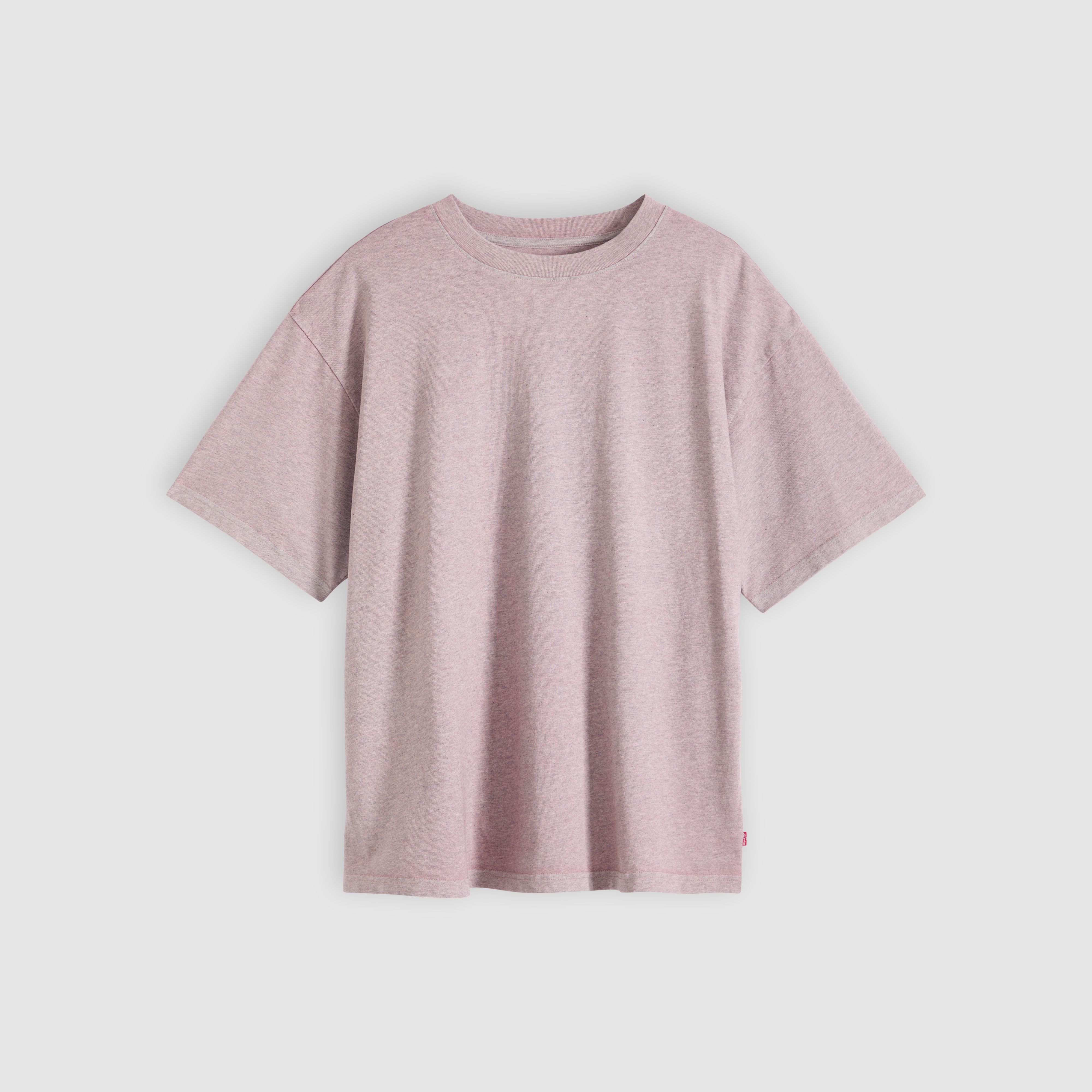 Boxy Short-Sleeve Grunge Wash T-Shirt 5