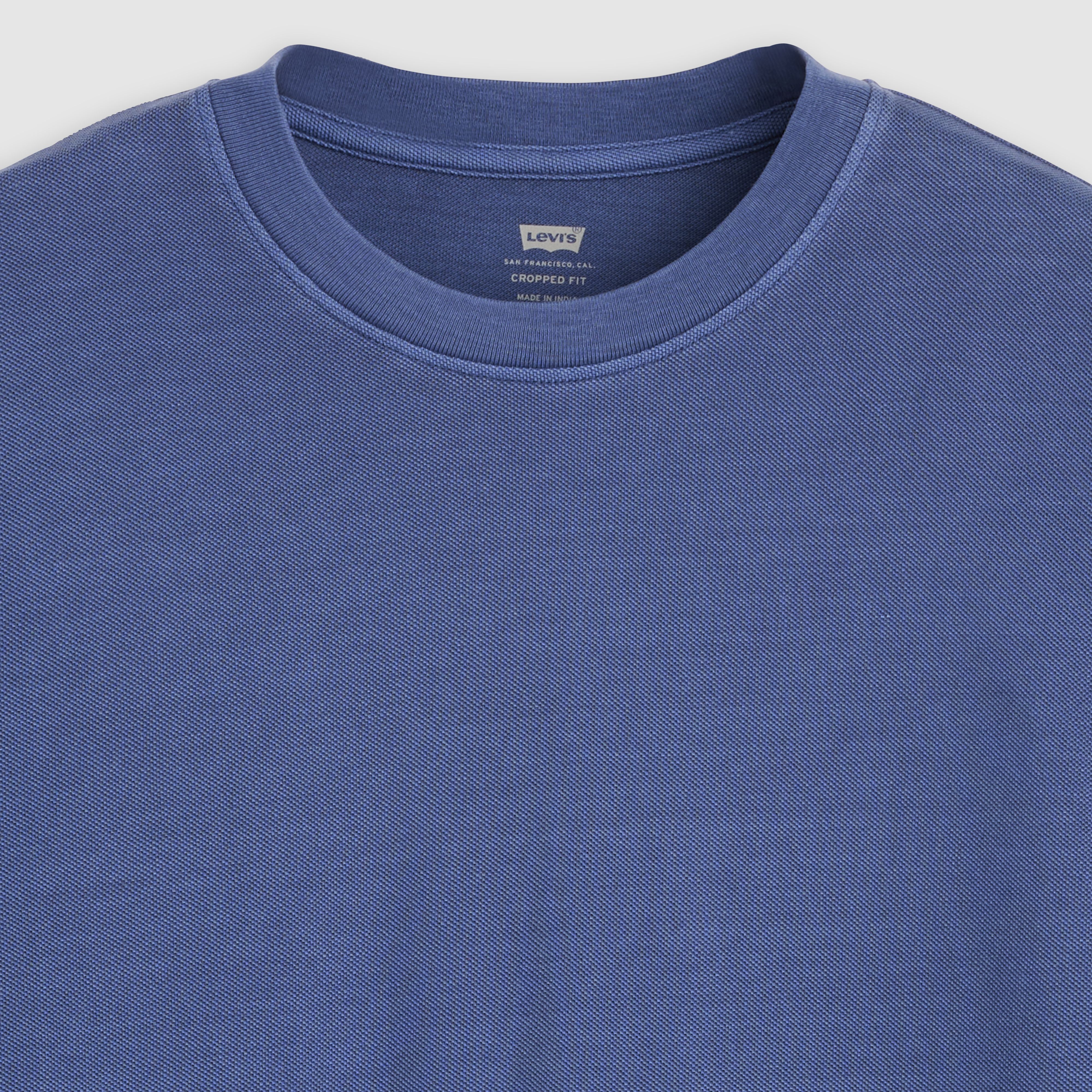 Boxy Short-Sleeve Garment Dye T-Shirt 6