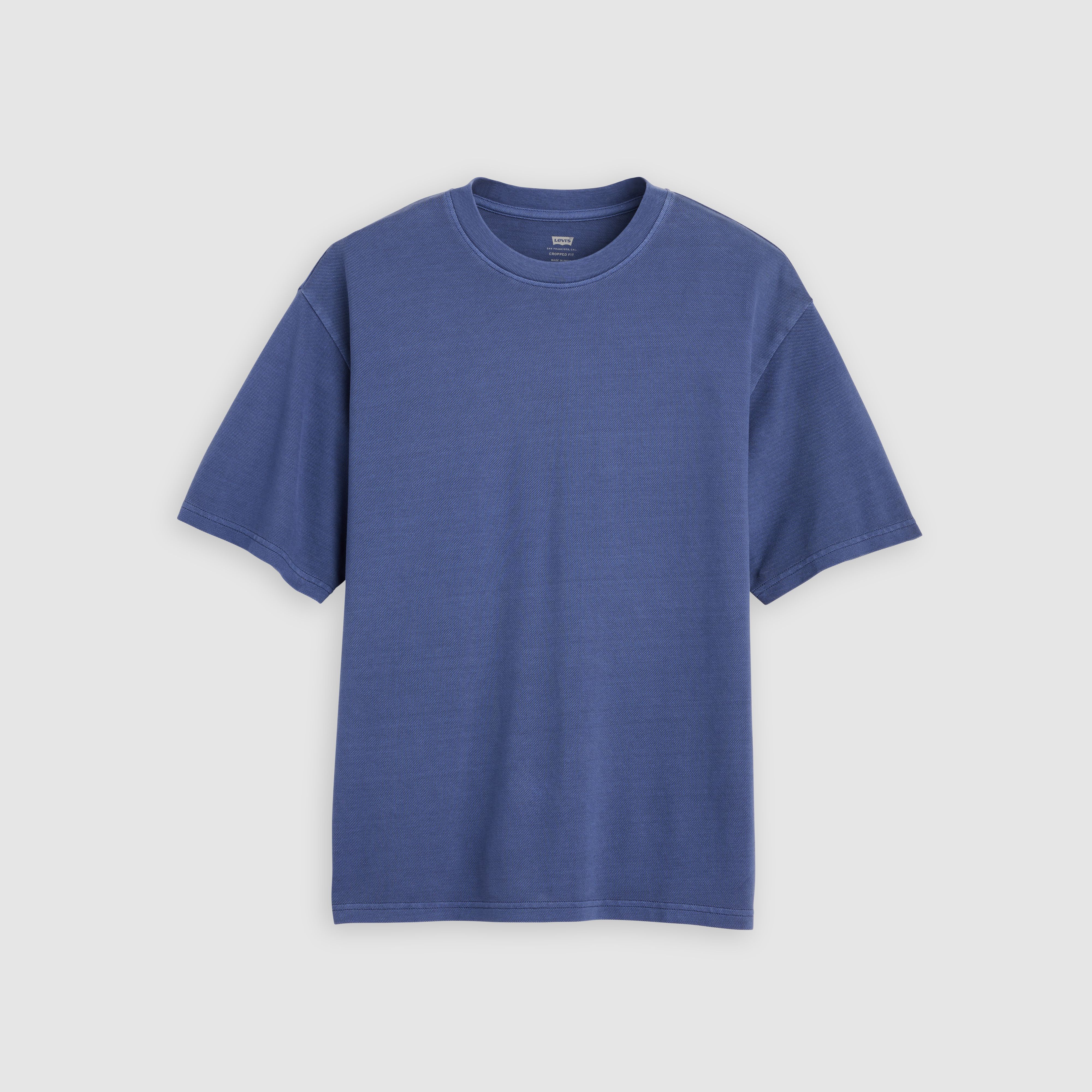 Boxy Short-Sleeve Garment Dye T-Shirt 5