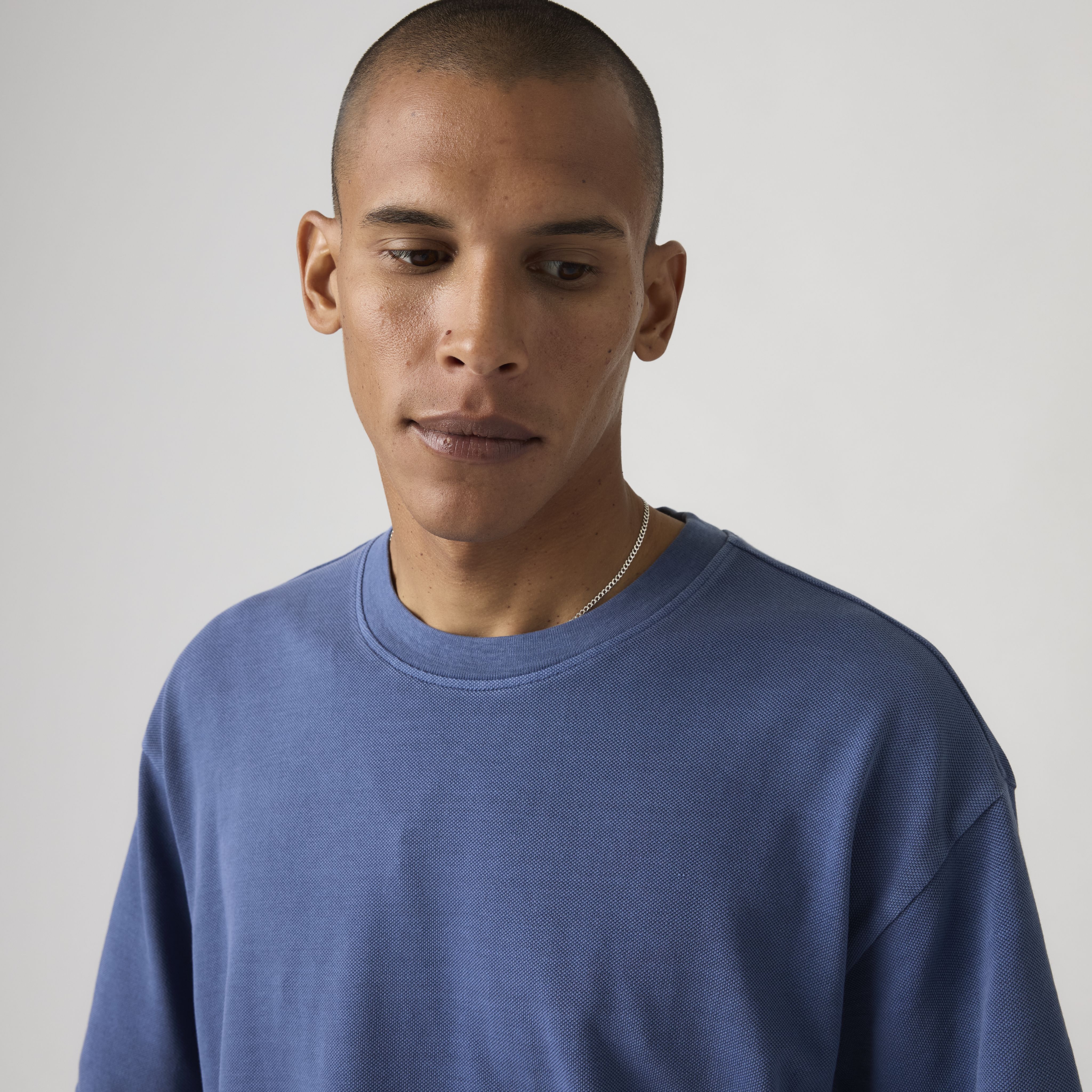 Boxy Short-Sleeve Garment Dye T-Shirt 1