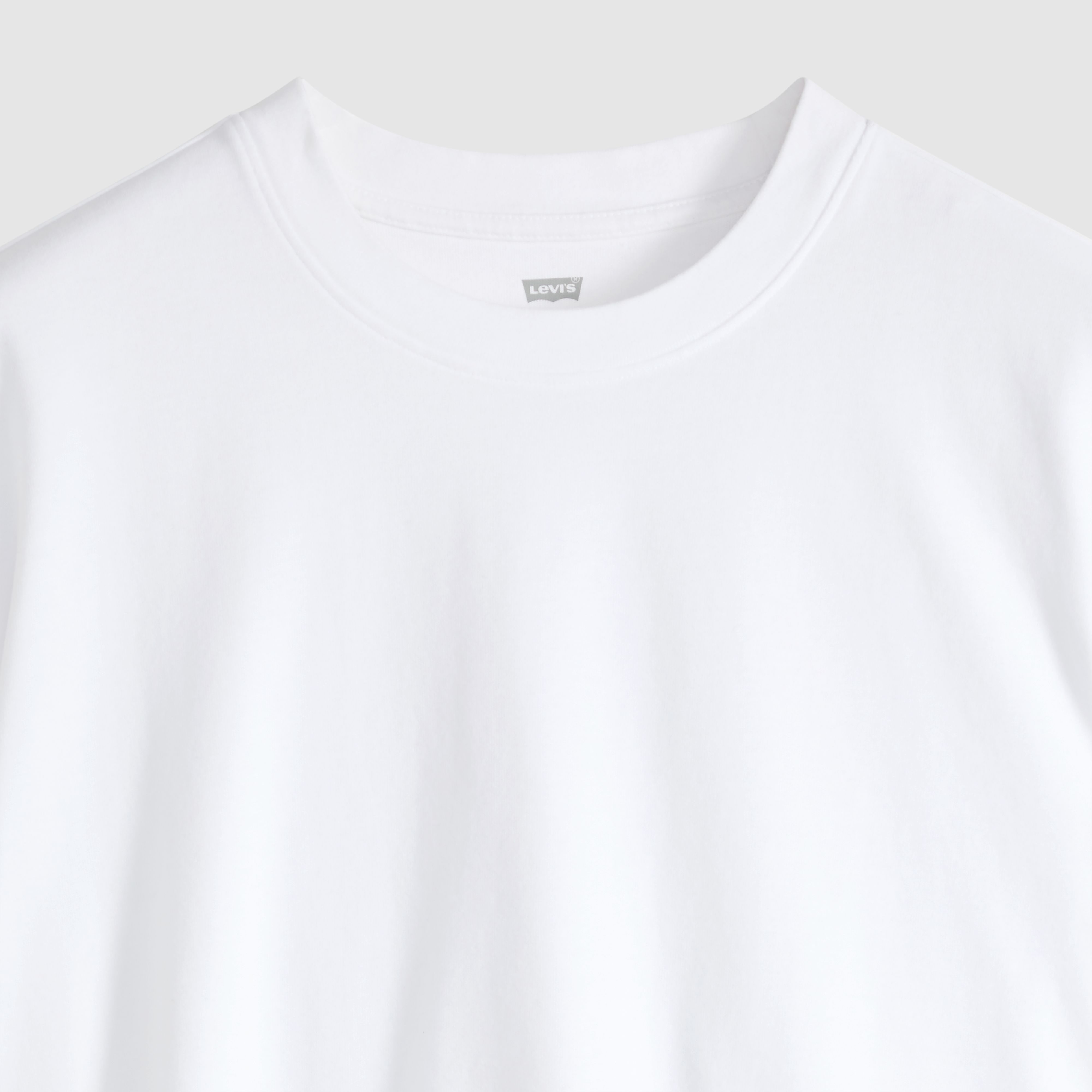 Boxy Short-Sleeve Grunge Wash T-Shirt 6