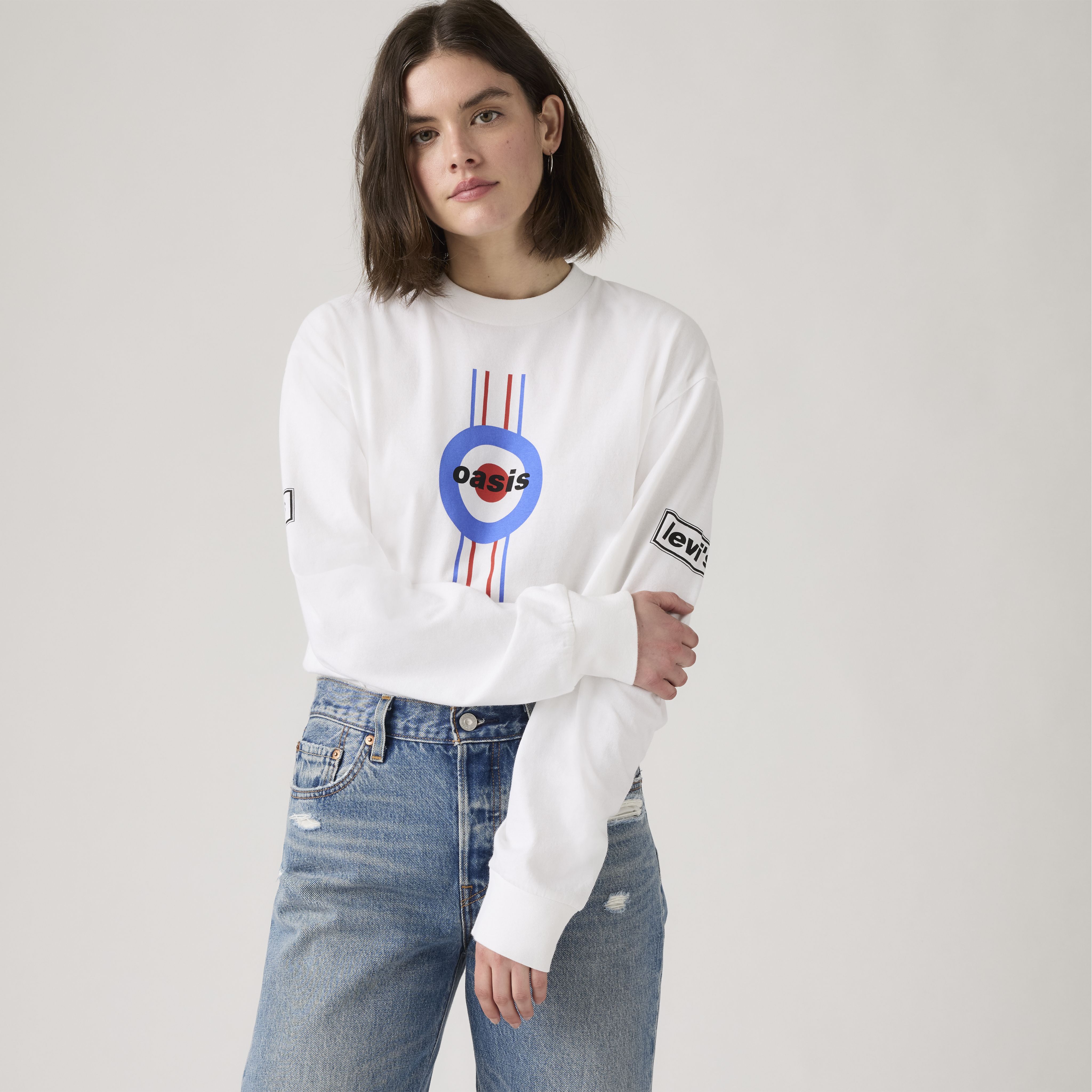 Oasis Long Sleeve Band Tee 1