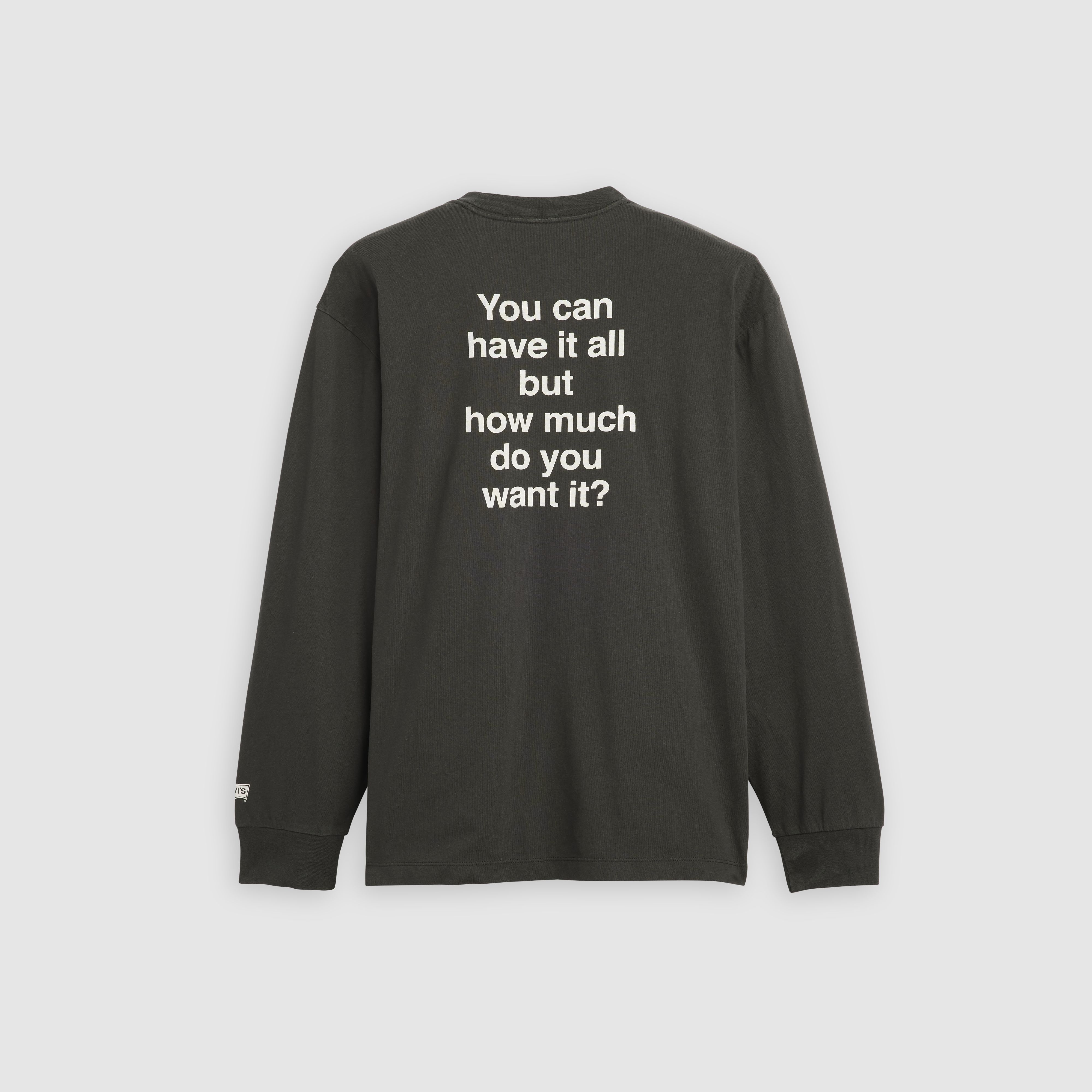 Oasis Long Sleeve Band Tee - Black | Levi's® US