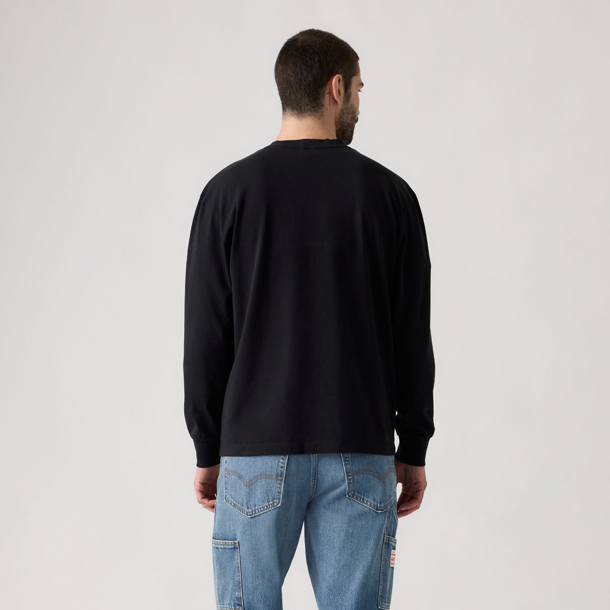 Beastie Boys Long Sleeve Band Tee — Caviar - Black
