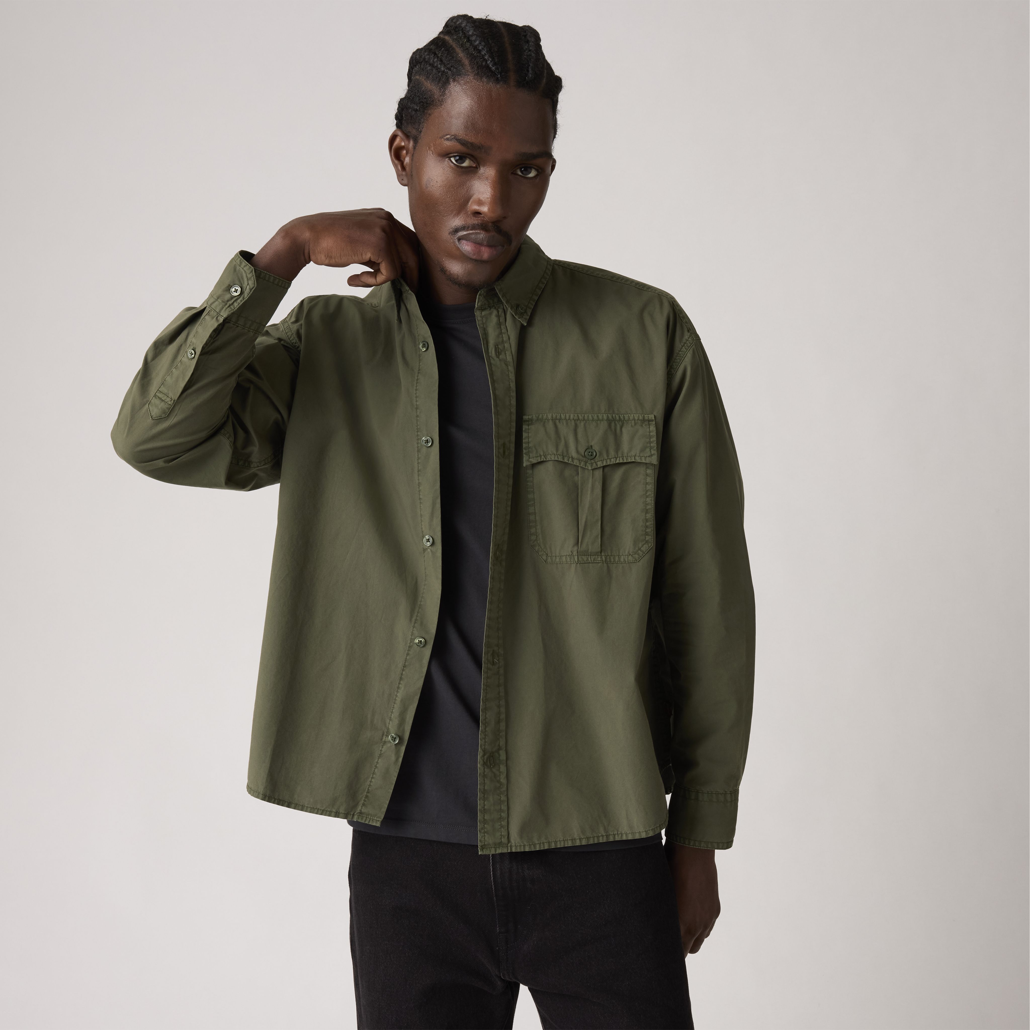 Zandt Cropped Shirt 1