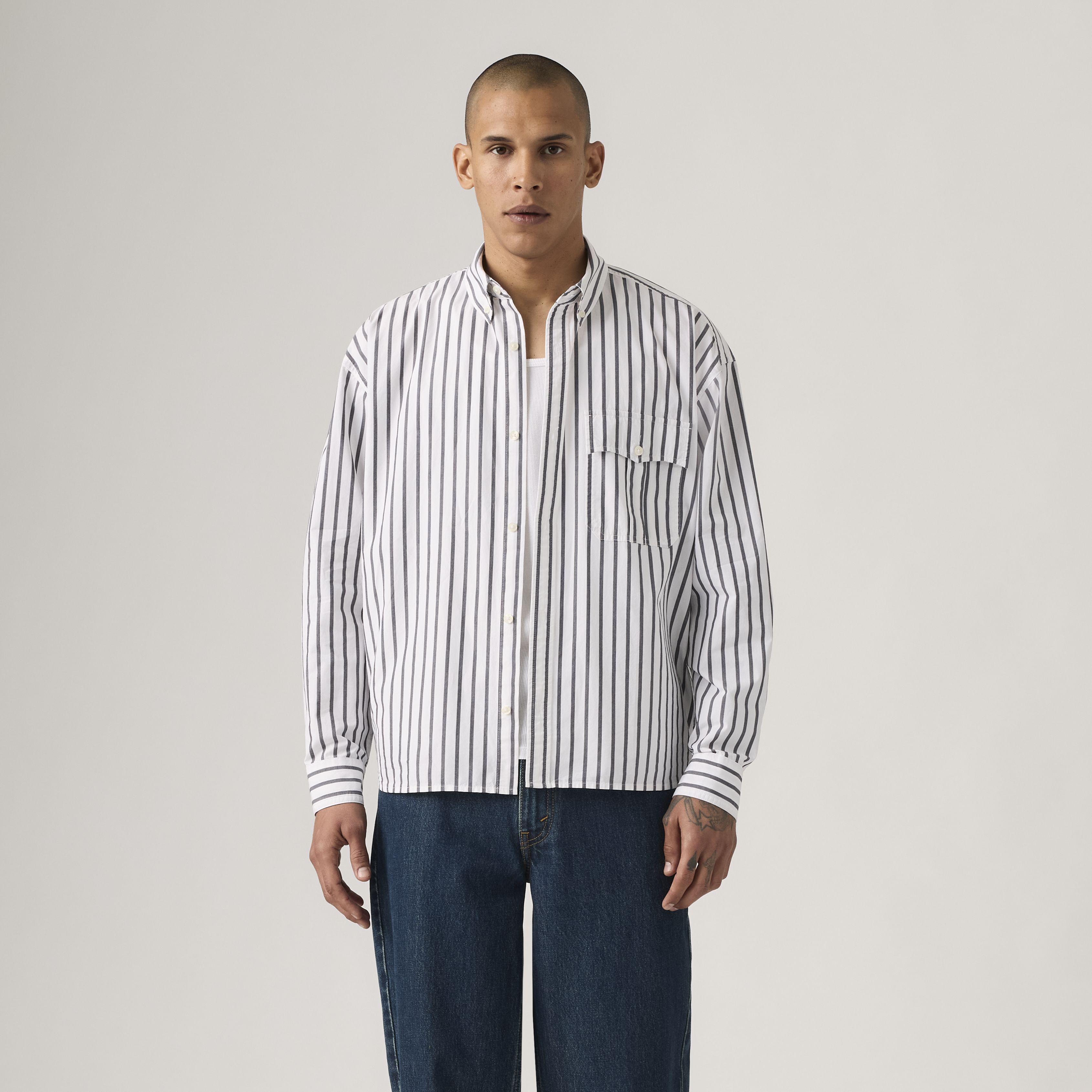 Long-Sleeve Zandt Boxy Shirt 3