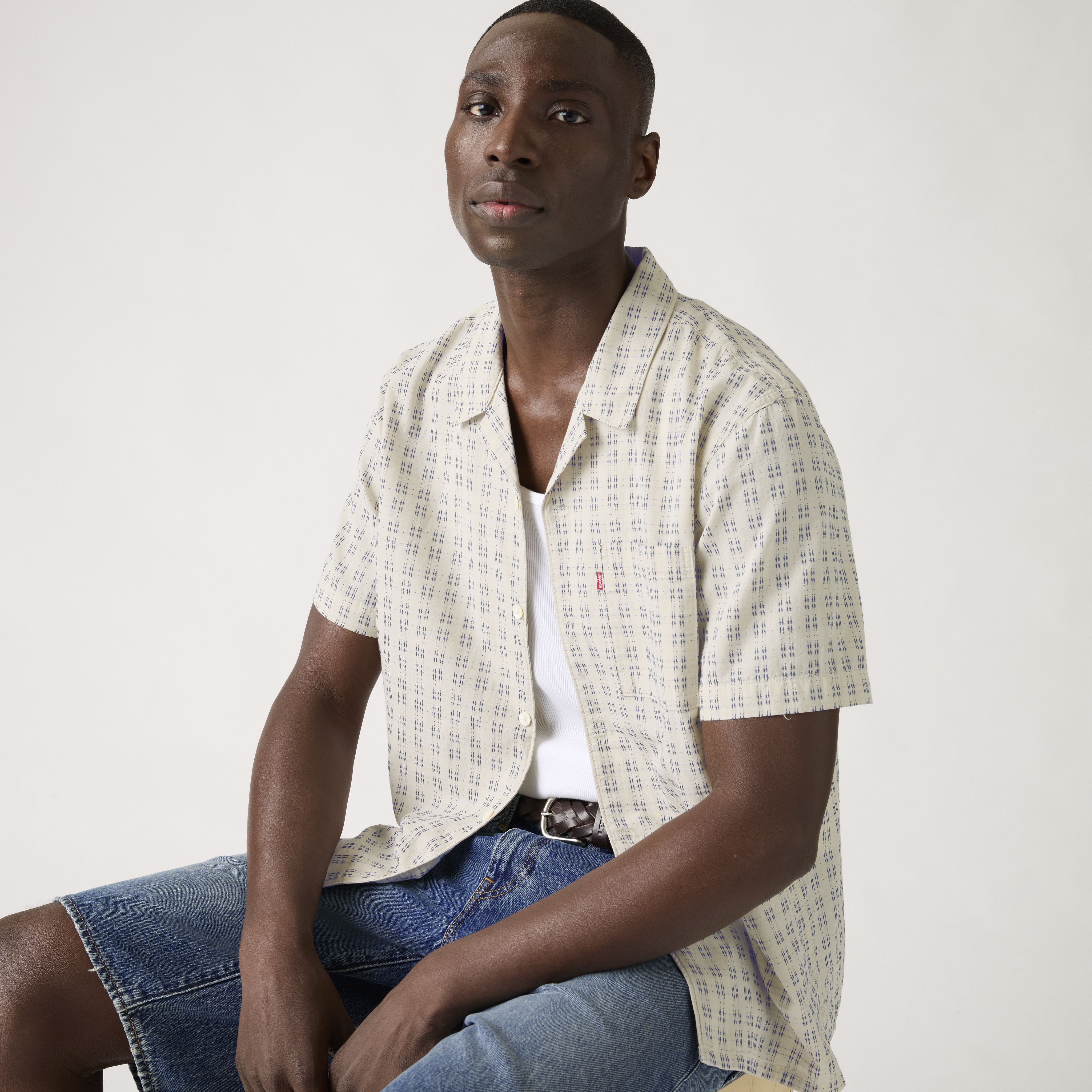 Short-Sleeve Sunset Standard Camp Shirt 1
