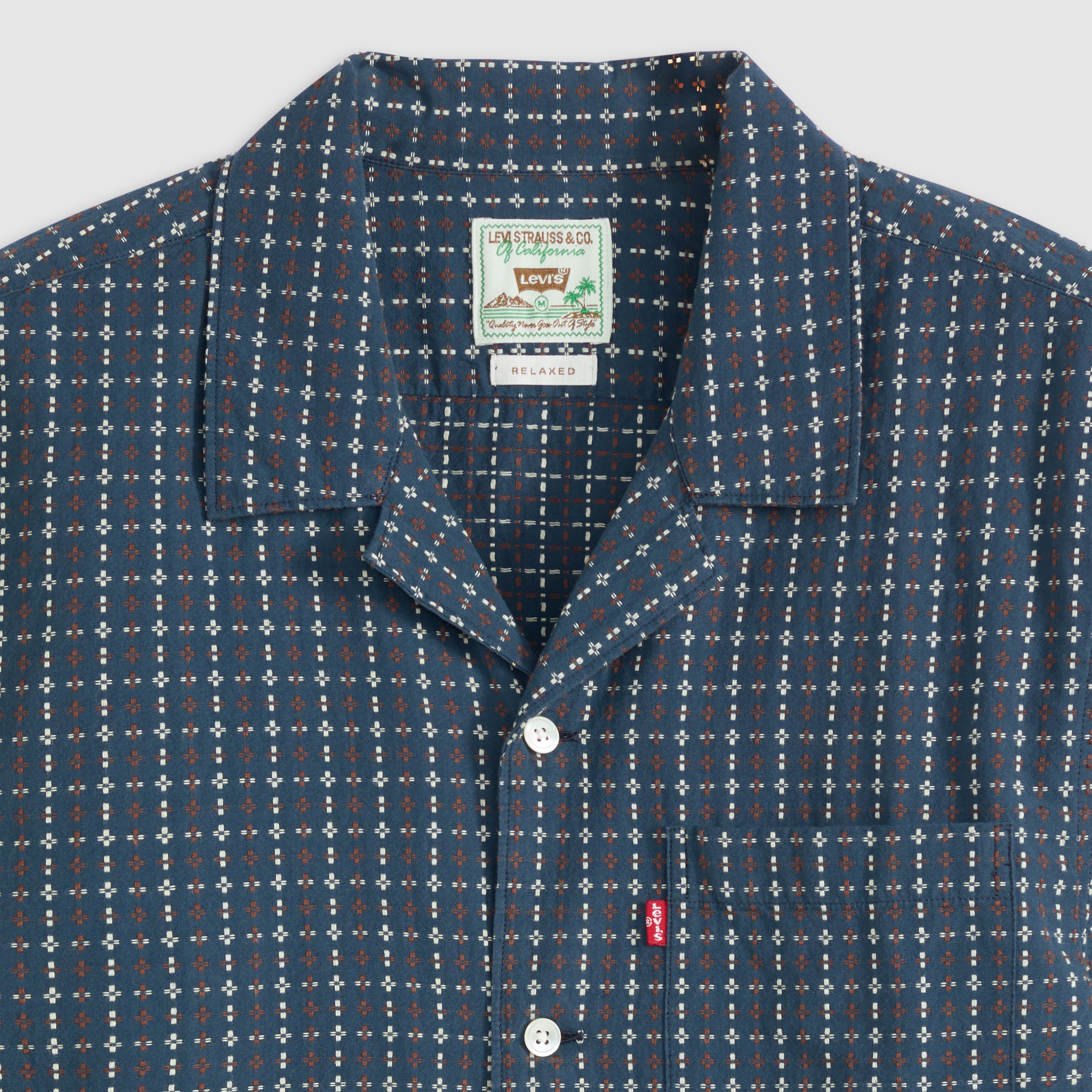 Short Sleeve Sunset Standard Camp Shirt 6