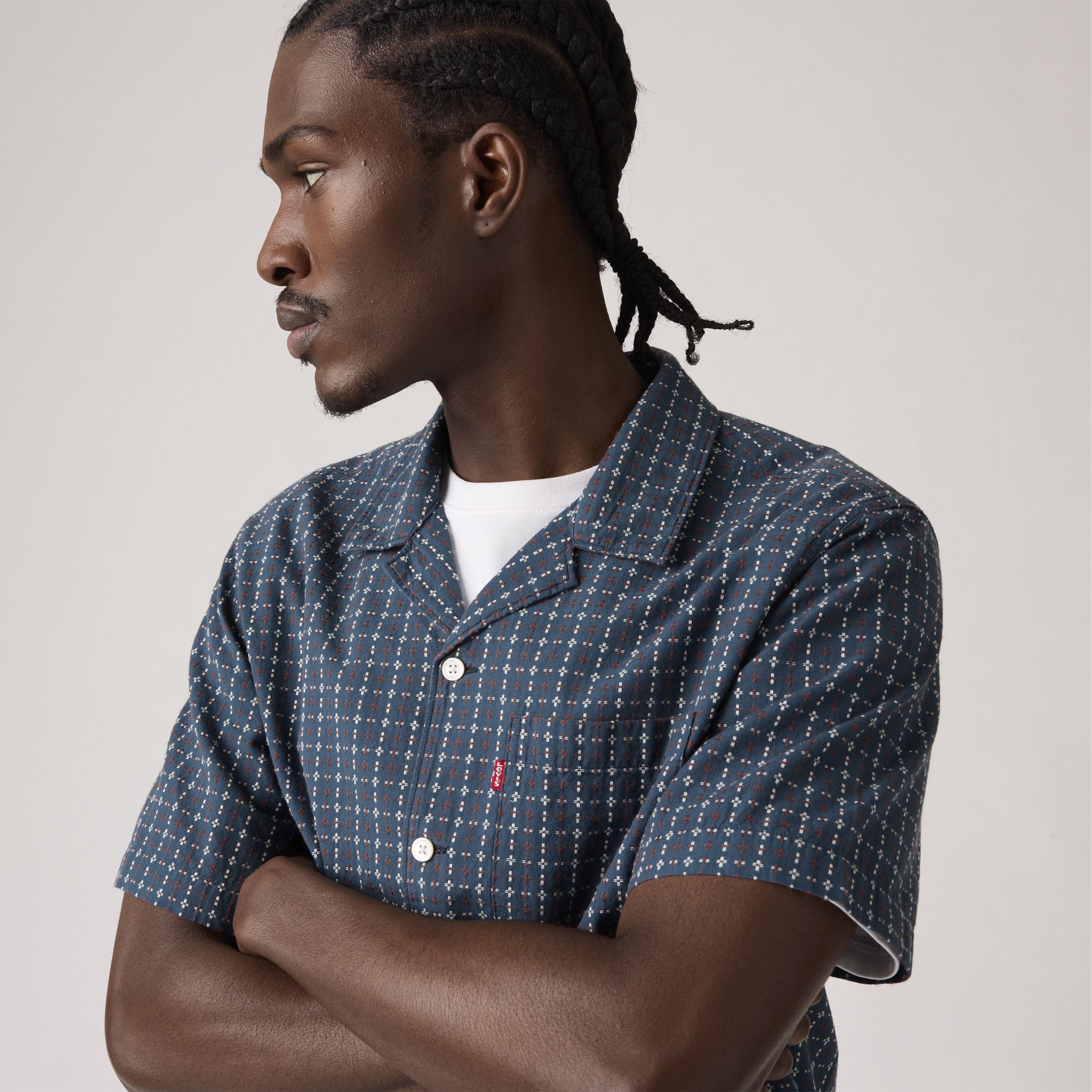 Short Sleeve Sunset Standard Camp Shirt 4