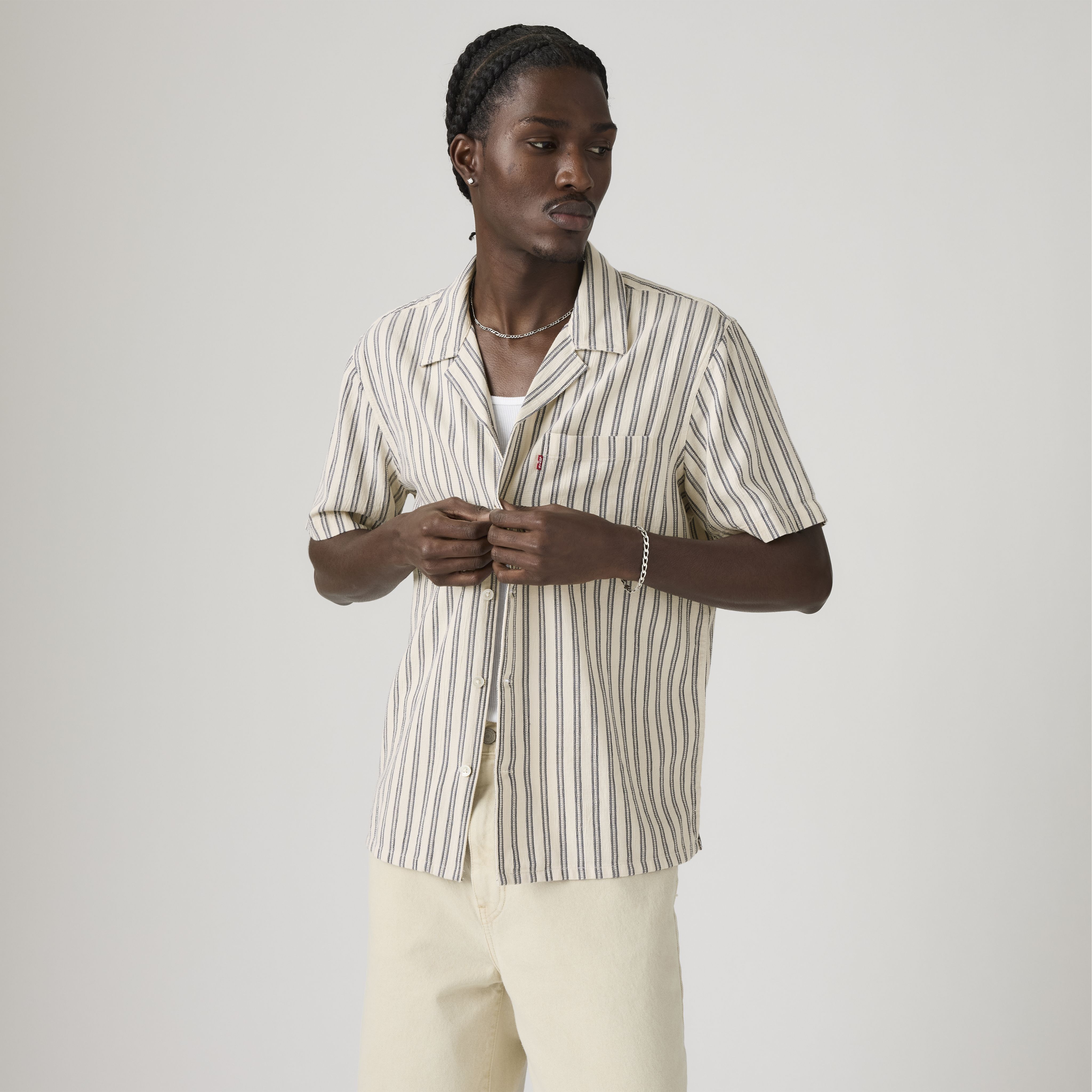 Short-Sleeve Sunset Standard Camp Shirt 1