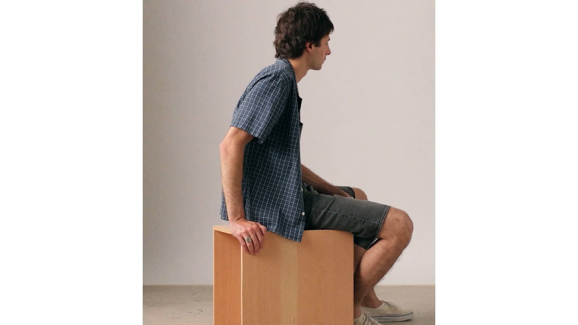 Short Sleeve Sunset Standard Camp Shirt 1