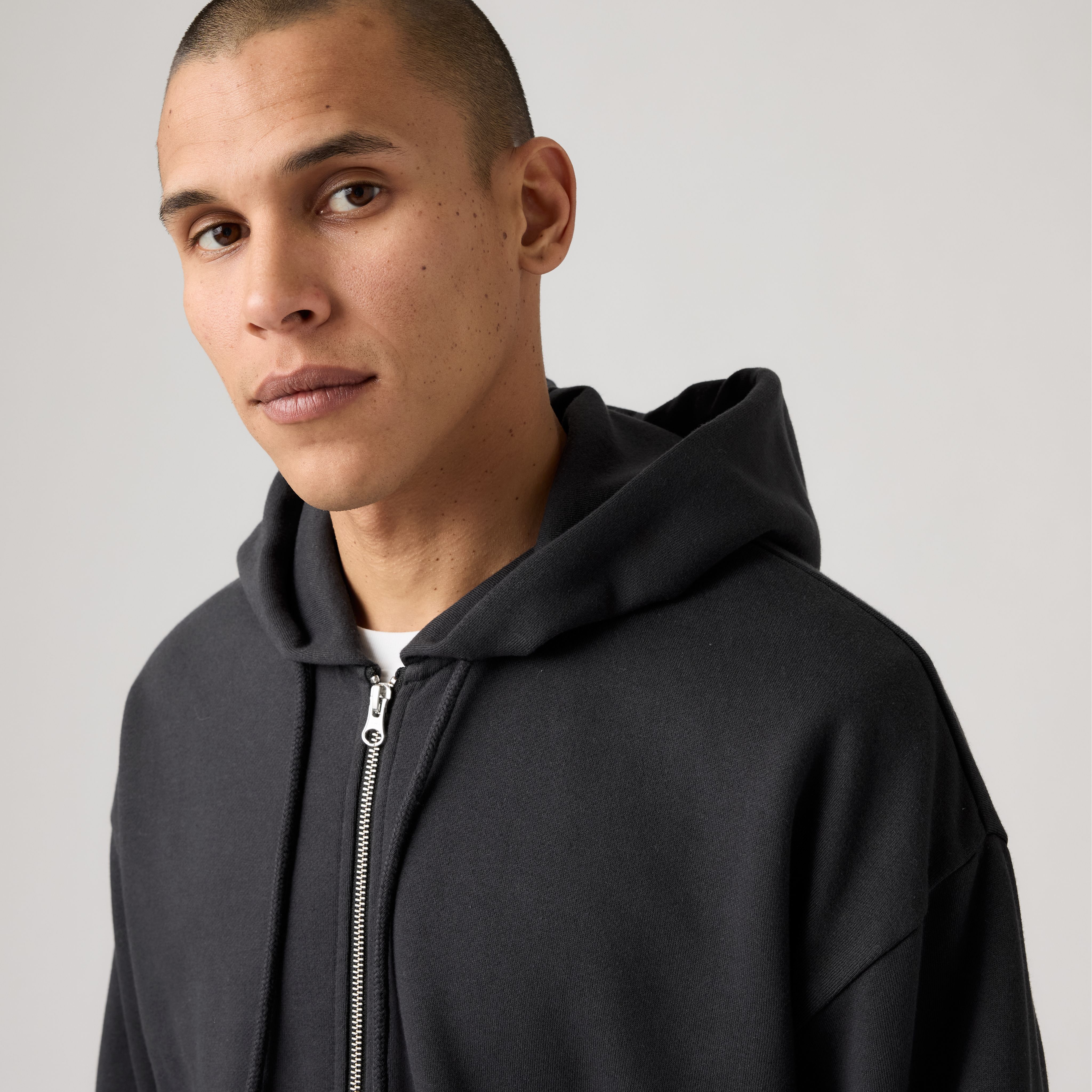 Boxy Full-Zip Sweatshirt 2