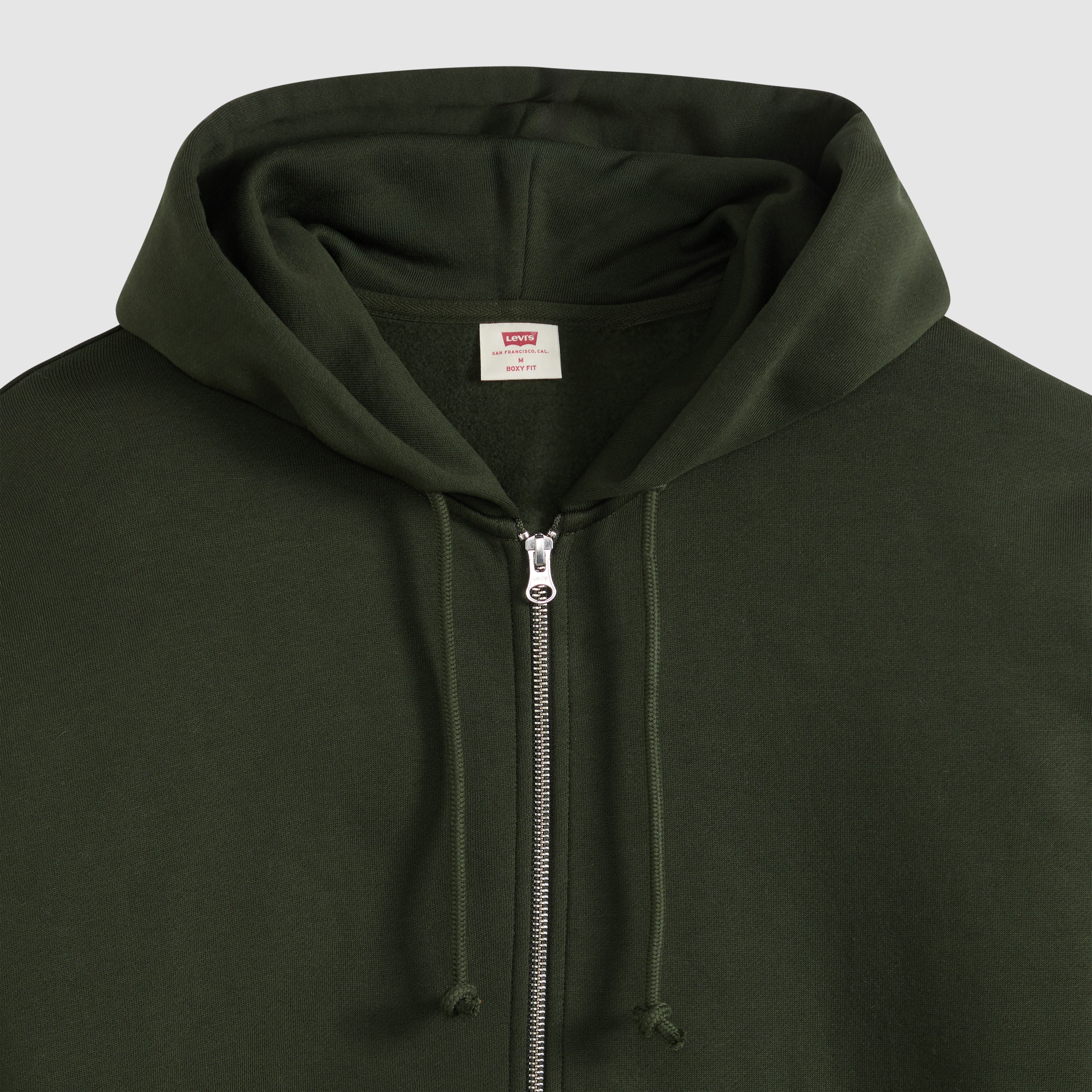 Cropped Full-Zip Sweatshirt 6