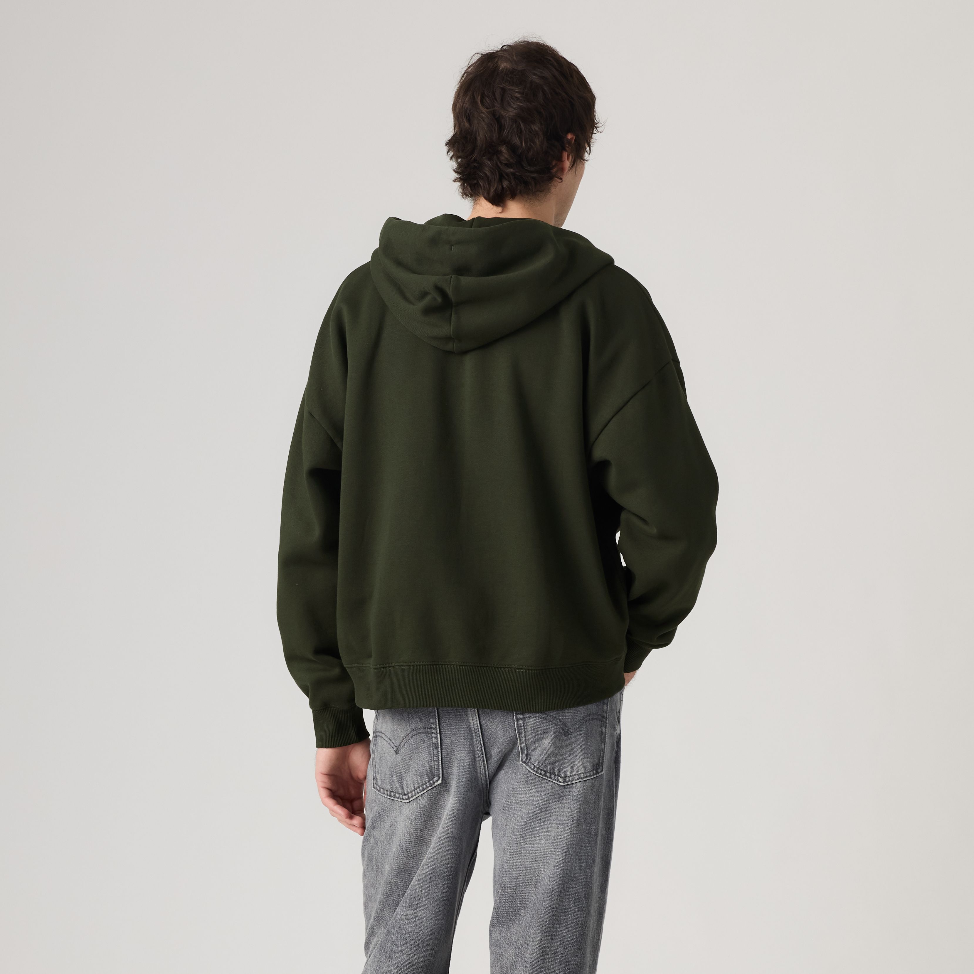 Cropped Full-Zip Sweatshirt 4
