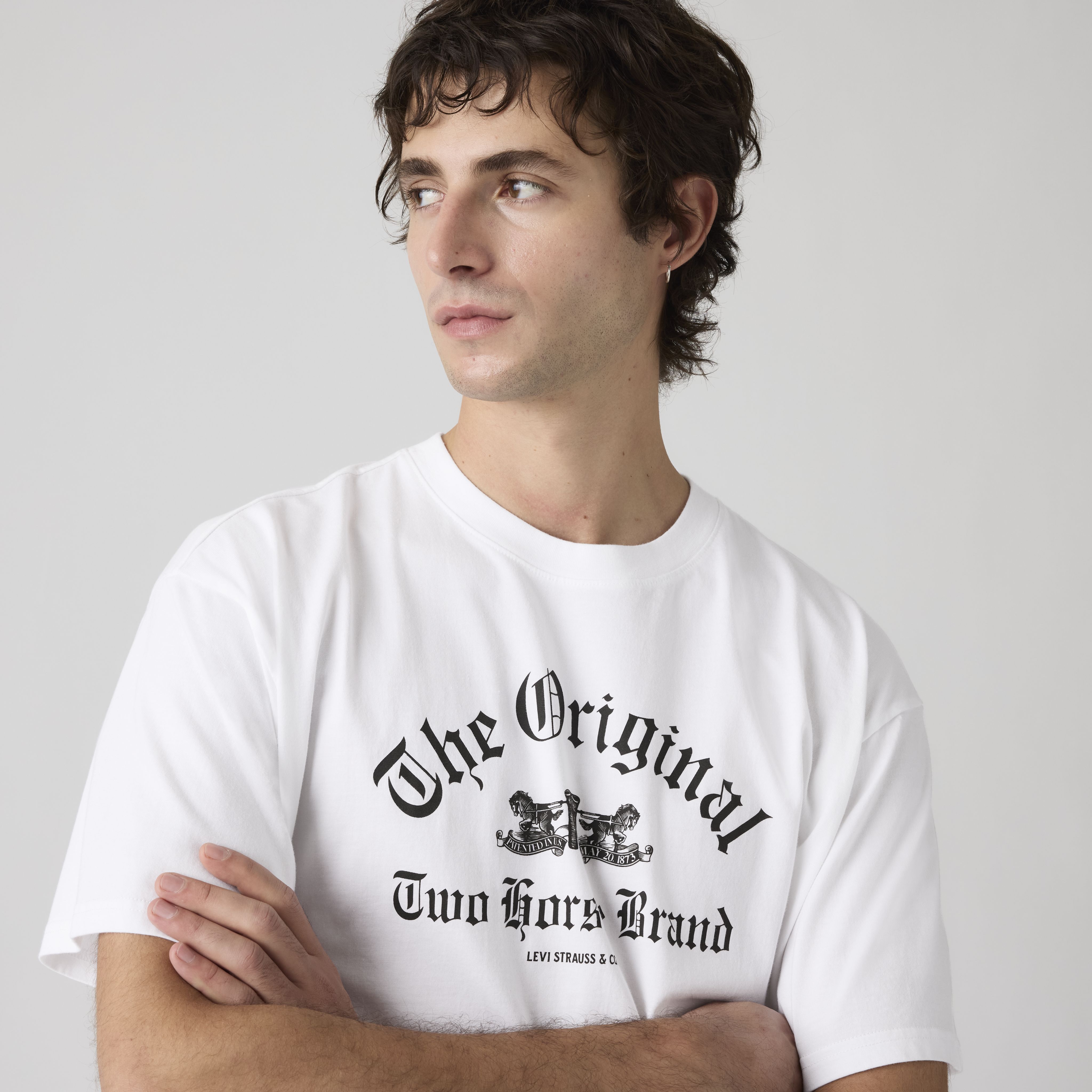 Graphic Boxy Grunge Wash T-Shirt 2