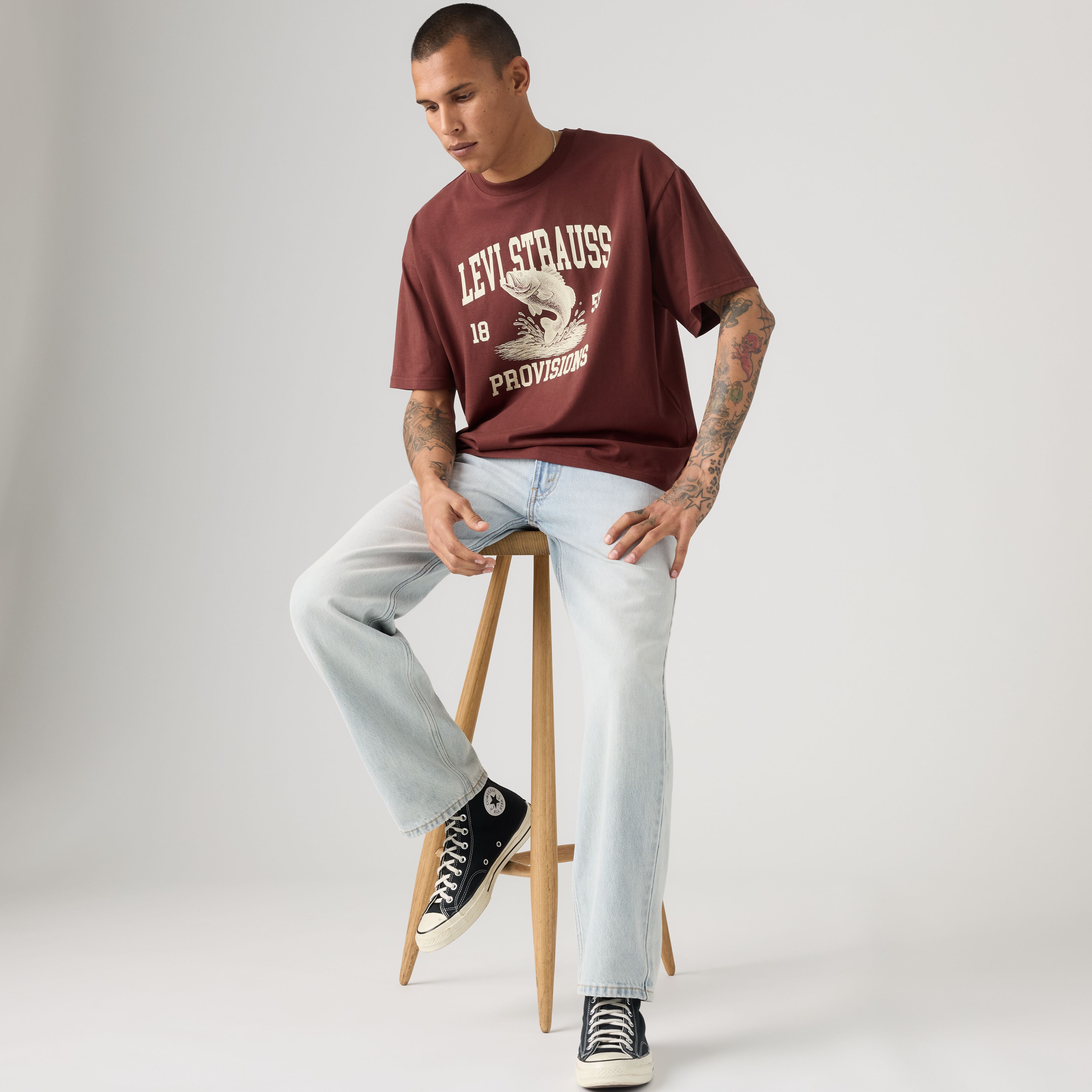 T-shirt graphique carré Levi’sMD pour homme 2