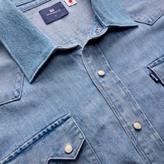 Customized Sawtooth Overshirt — Ranchero - Medium Wash 9