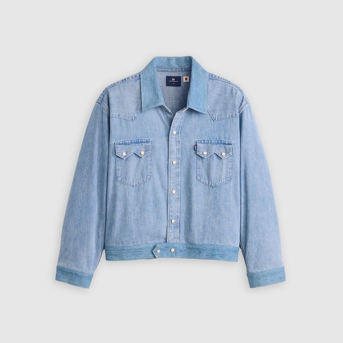Customized Sawtooth Overshirt — Ranchero - Medium Wash