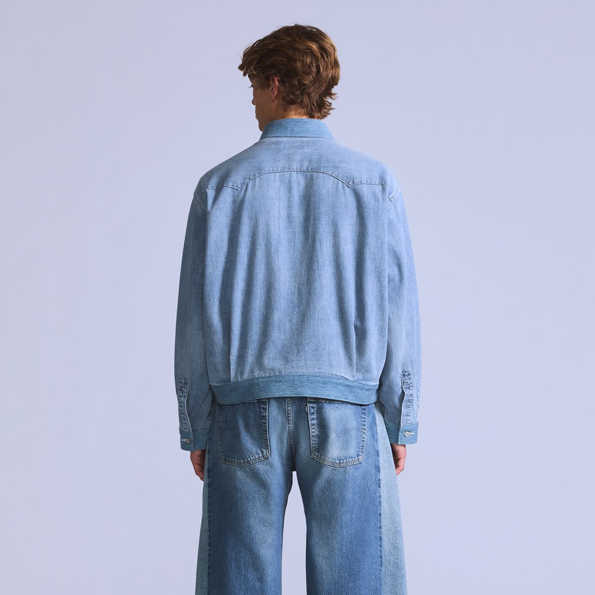 Customized Sawtooth Overshirt — Ranchero - Medium Wash