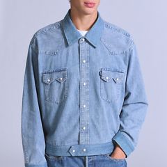 Customized Sawtooth Overshirt — Ranchero - Medium Wash 2