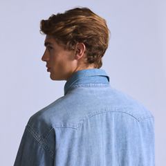 Customized Sawtooth Overshirt — Ranchero - Medium Wash 3