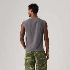 Muscle Tank — 90's Fade Wash Phantom - Black 4