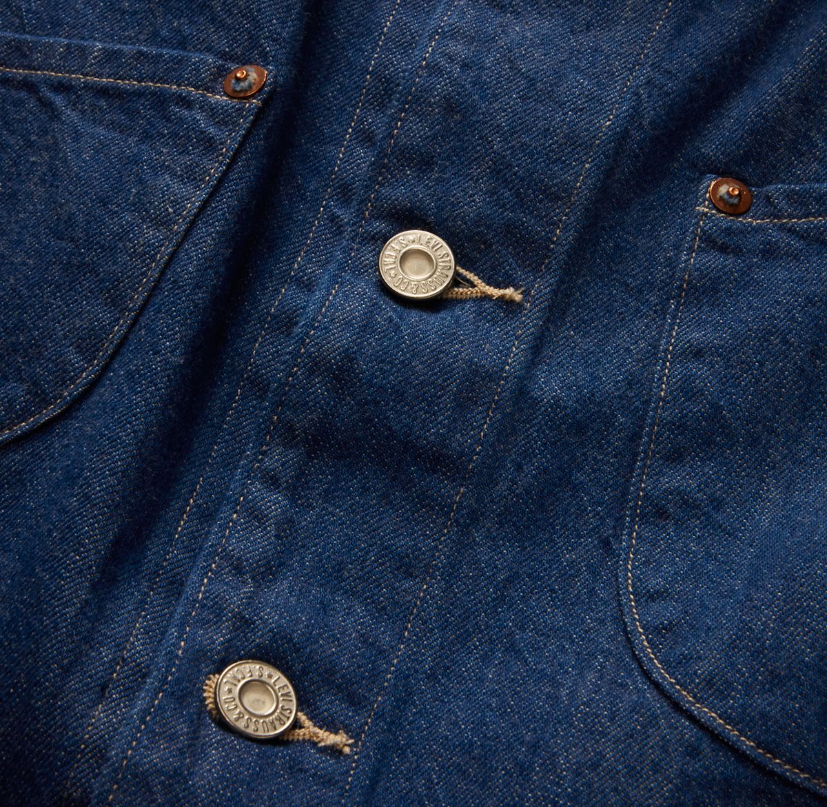Levi's® Vintage Clothing 19th Century Sack Coat — Rinse LVC - Blue