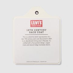 Levi's® Vintage Clothing 19th Century Sack Coat — Rinse LVC - Blue 11