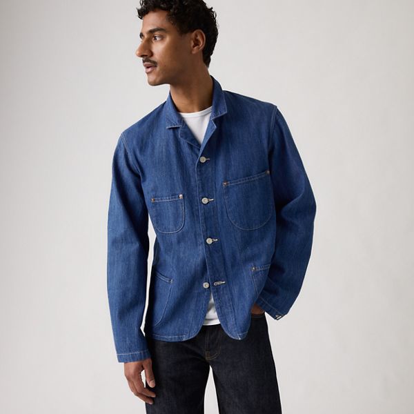 Levi's® Vintage Clothing 19th Century Sack Coat — Rinse LVC - Blue