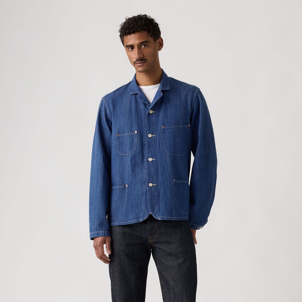 Levi's® Vintage Clothing 19th Century Sack Coat — Rinse LVC - Blue