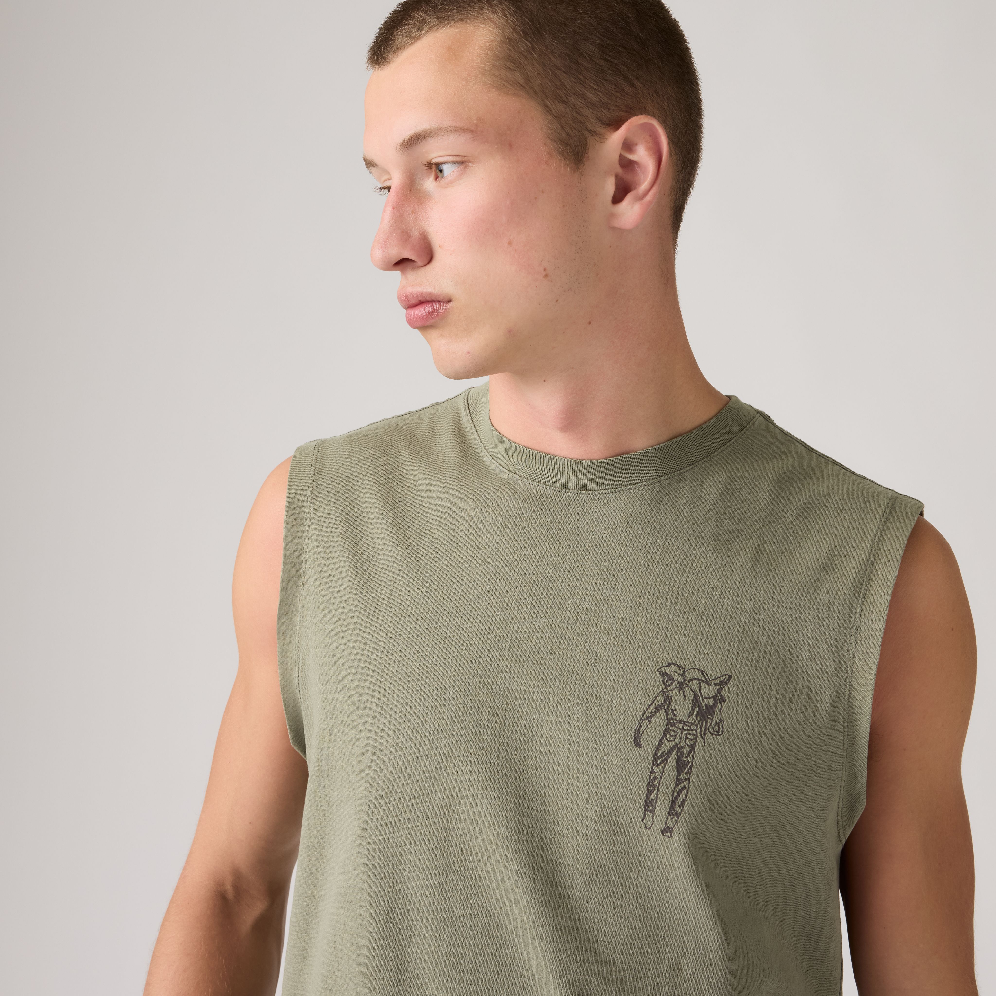 Top Graphic Muscle Tank 2