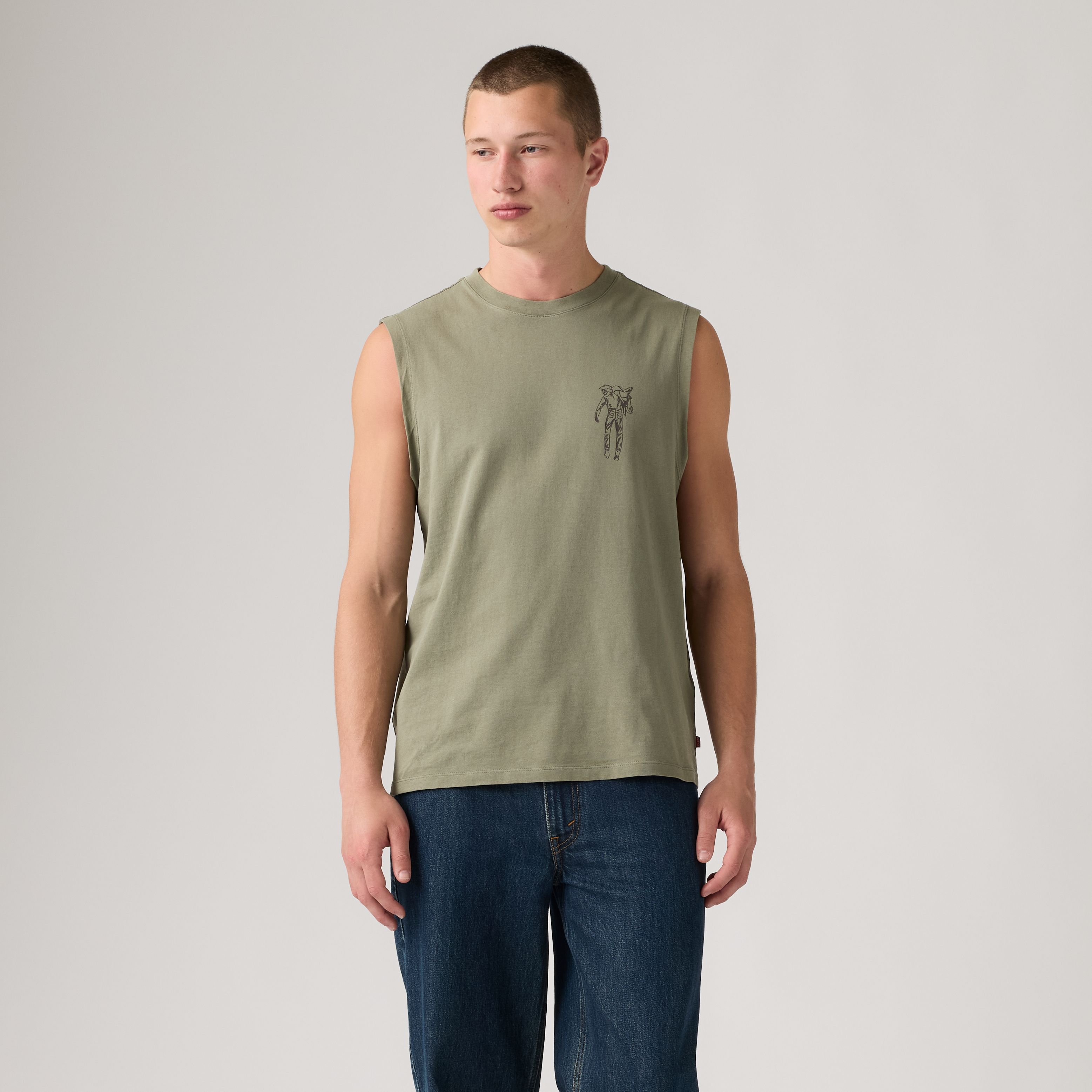 Top Graphic Muscle Tank 3