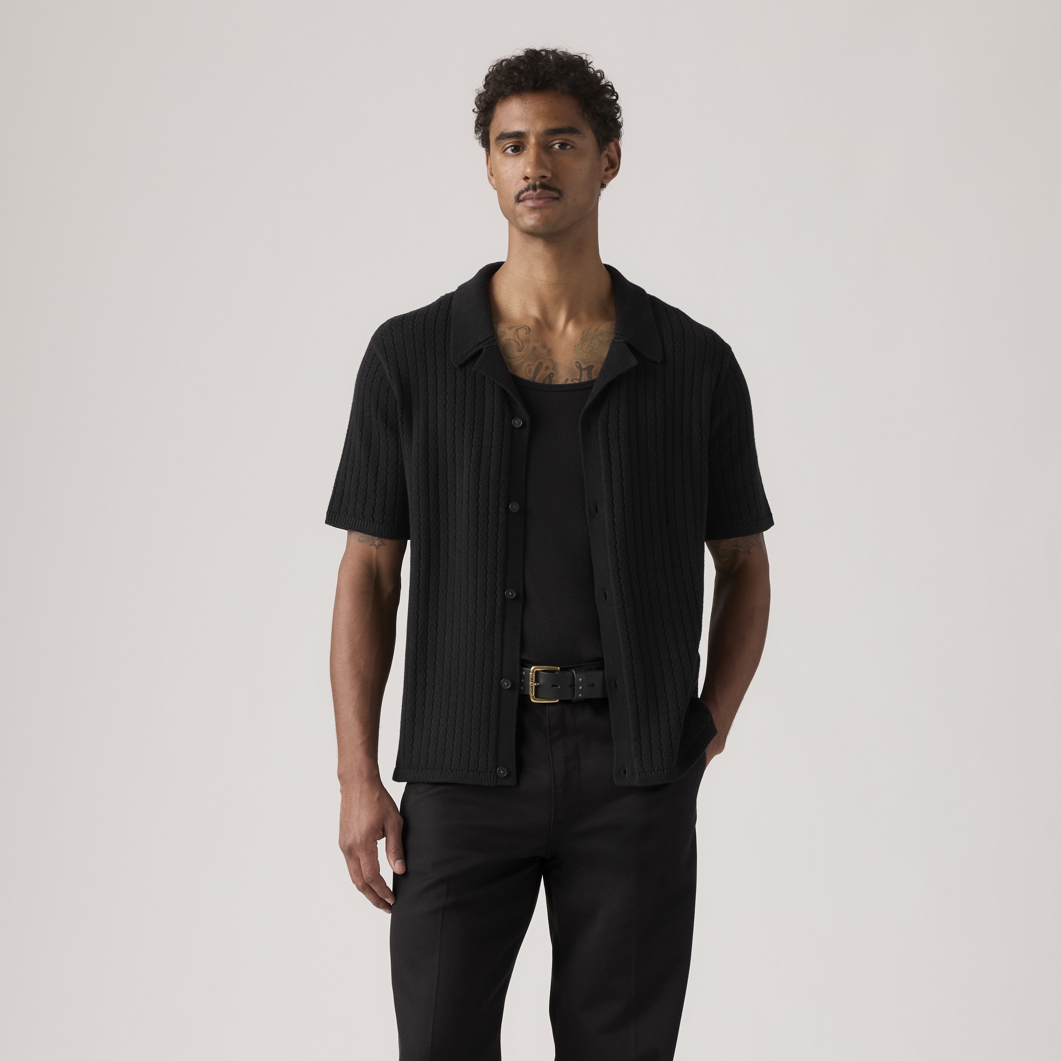 Costa Knit Camp Shirt 1