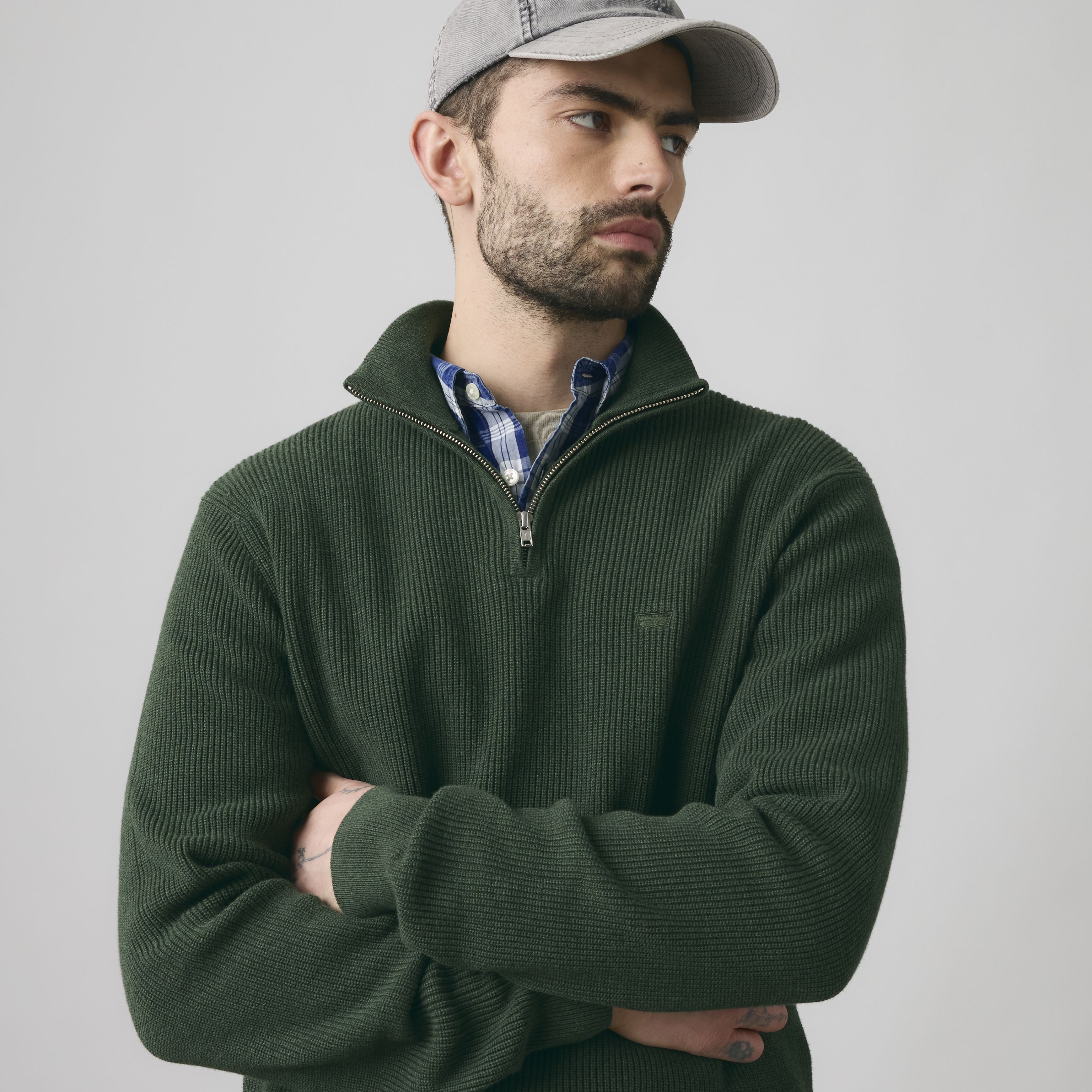 Housemark Quarter Zip Sweater 2