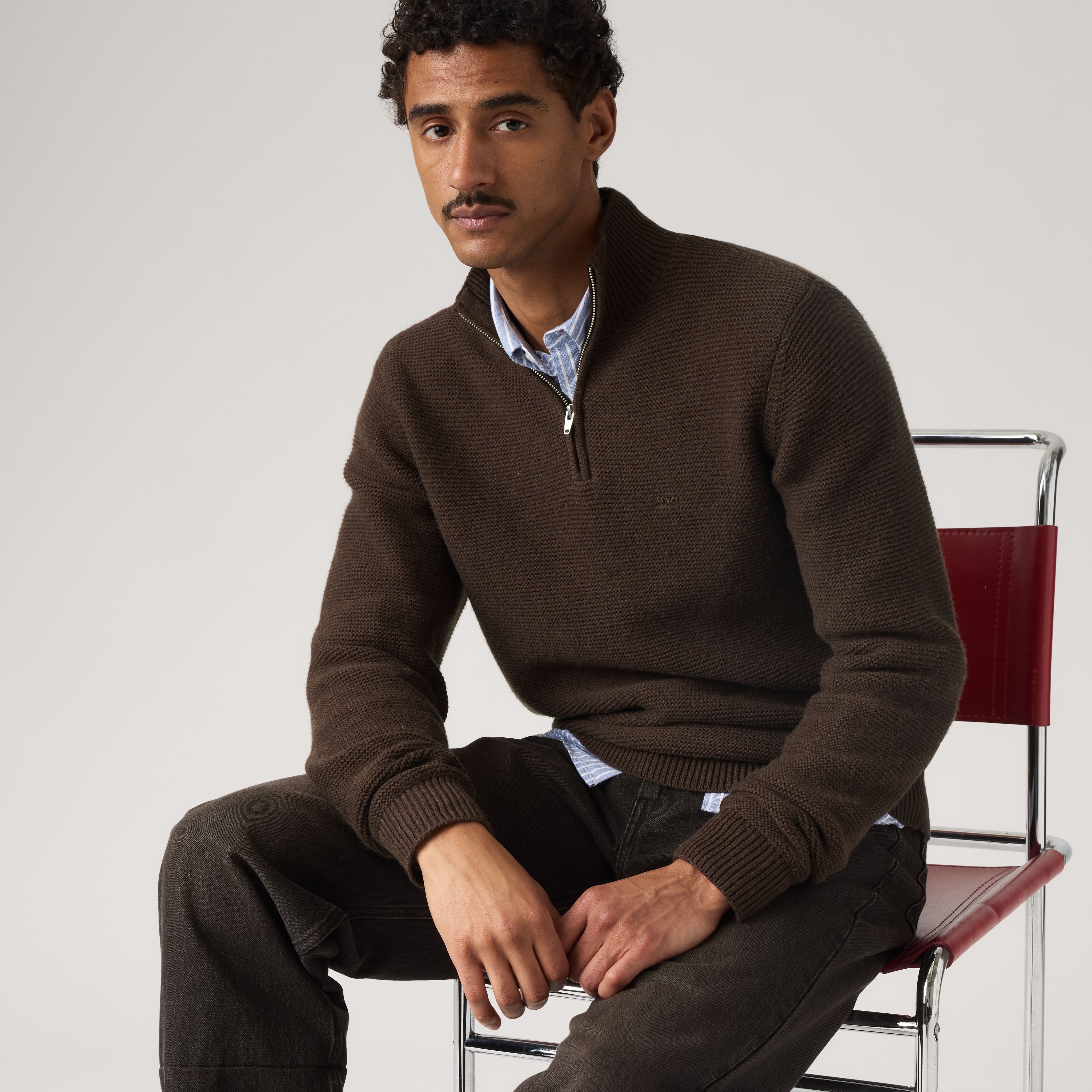 Housemark Quarter Zip Sweater 1
