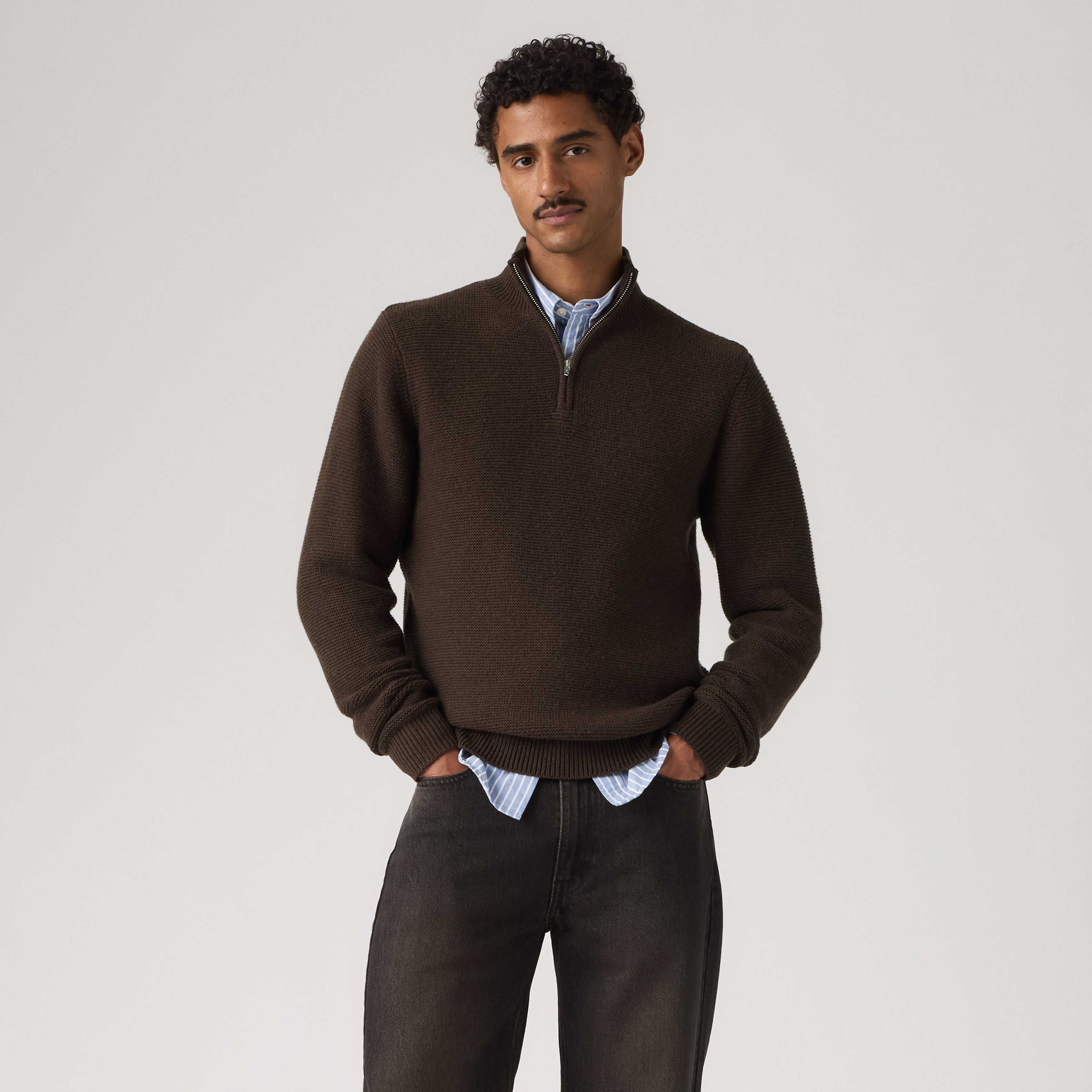 Housemark Quarter Zip Sweater 3