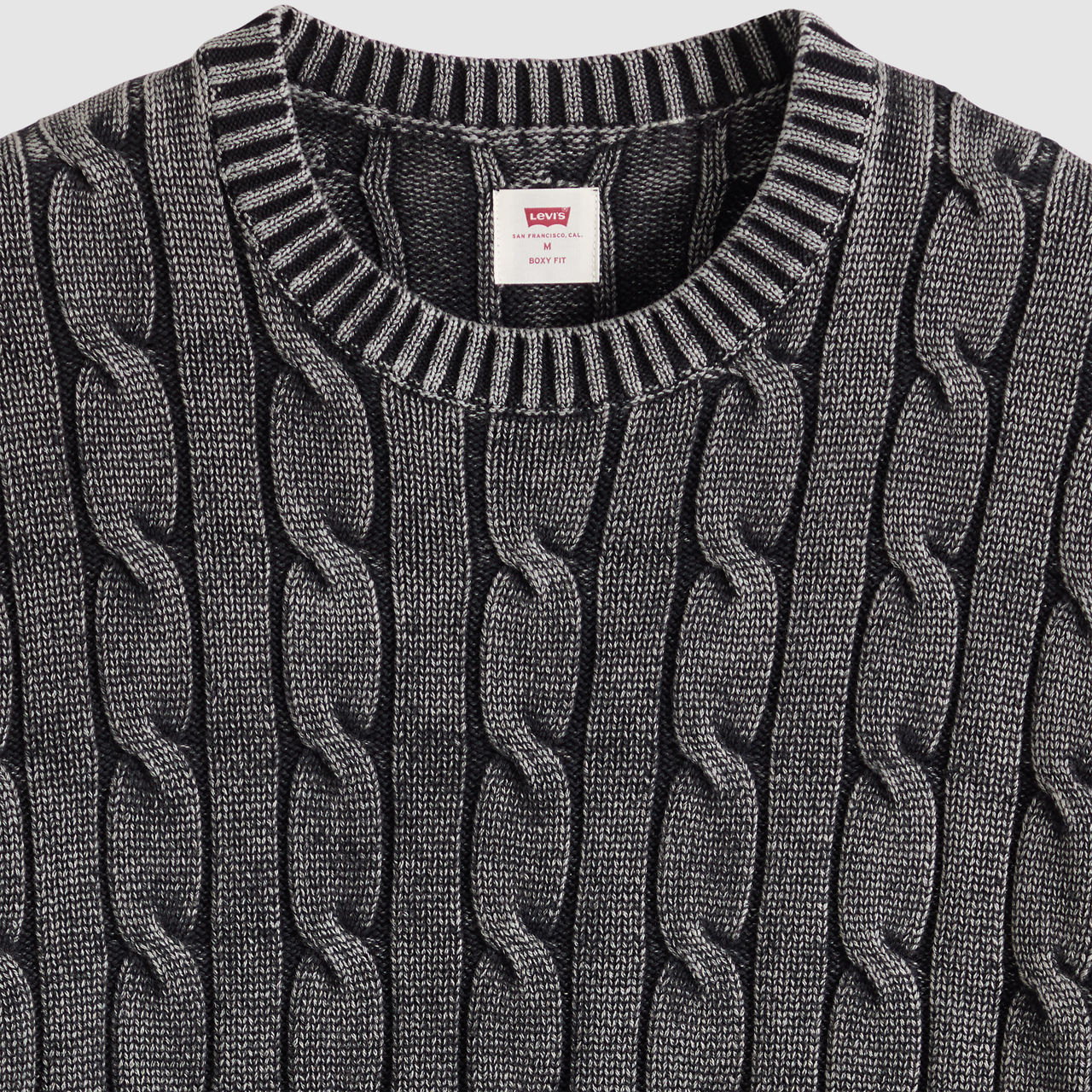 Carmel Cable Crewneck Sweater 6