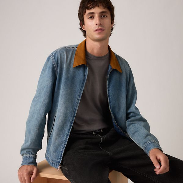 Castro Mechanics Full-Zip Jacket — Light It Up - Medium Wash
