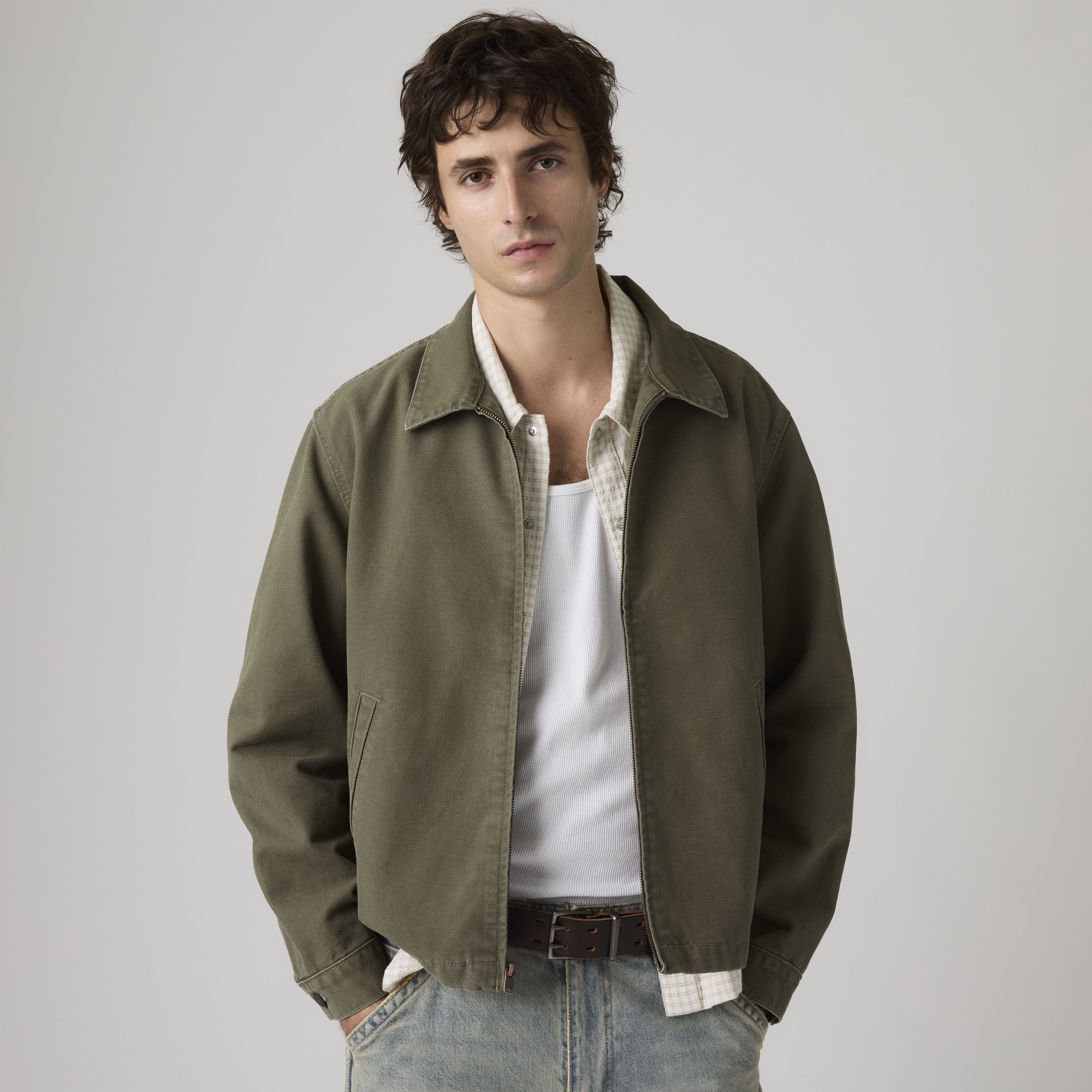 Castro Mechanics Full-Zip Lightweight Canvas Jacket 2