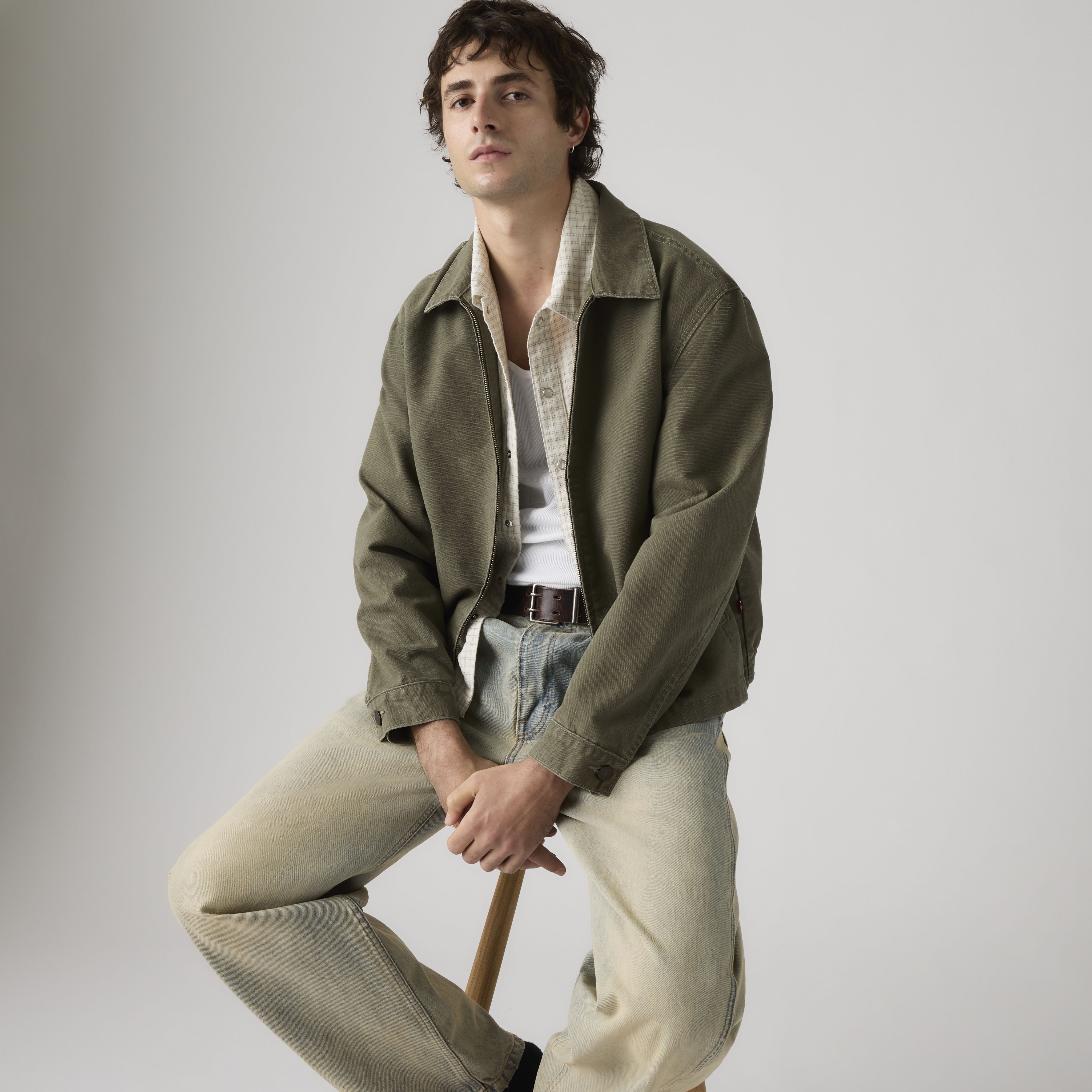 Castro Mechanics Full-Zip Canvas Jacket 1