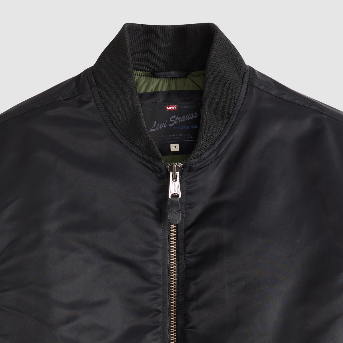 MA-1 Bomber Jacket — Jet Black - Black
