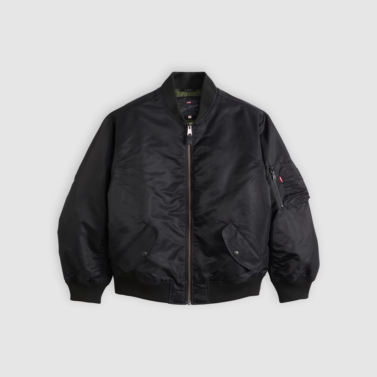 MA-1 Bomber Jacket — Jet Black - Black