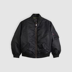 MA-1 Bomber Jacket — Jet Black - Black 5