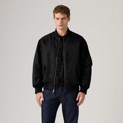 MA-1 Bomber Jacket — Jet Black - Black 3
