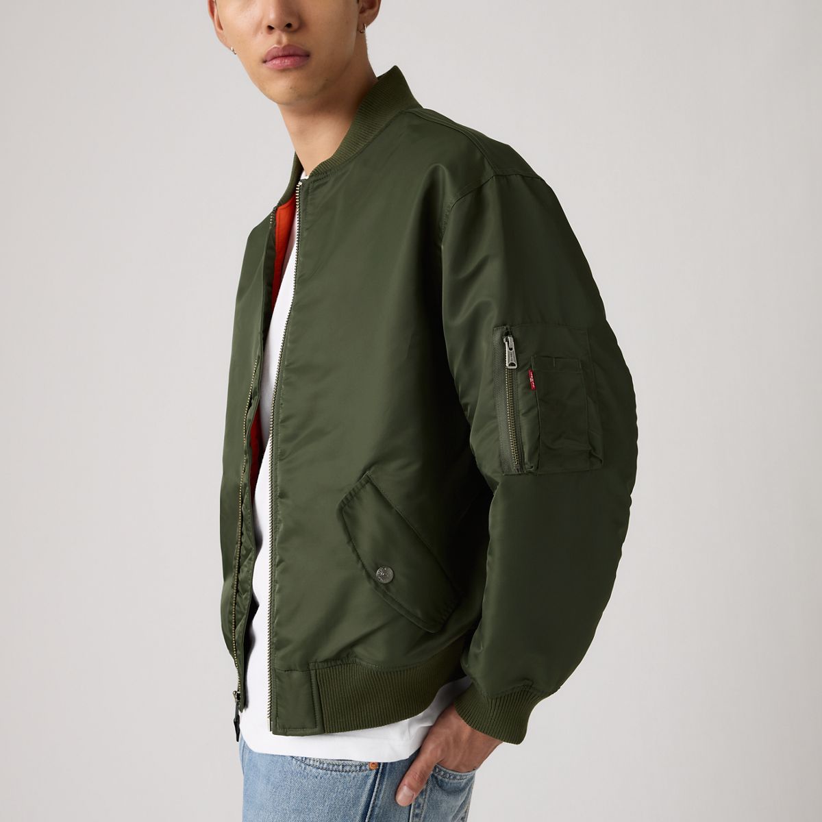 MA-1 Bomber Jacket — Deep Depths - Green