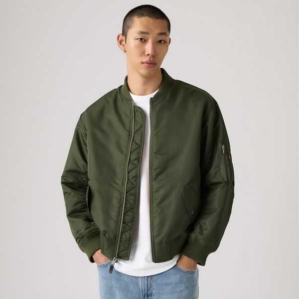 MA-1 Bomber Jacket — Deep Depths - Green