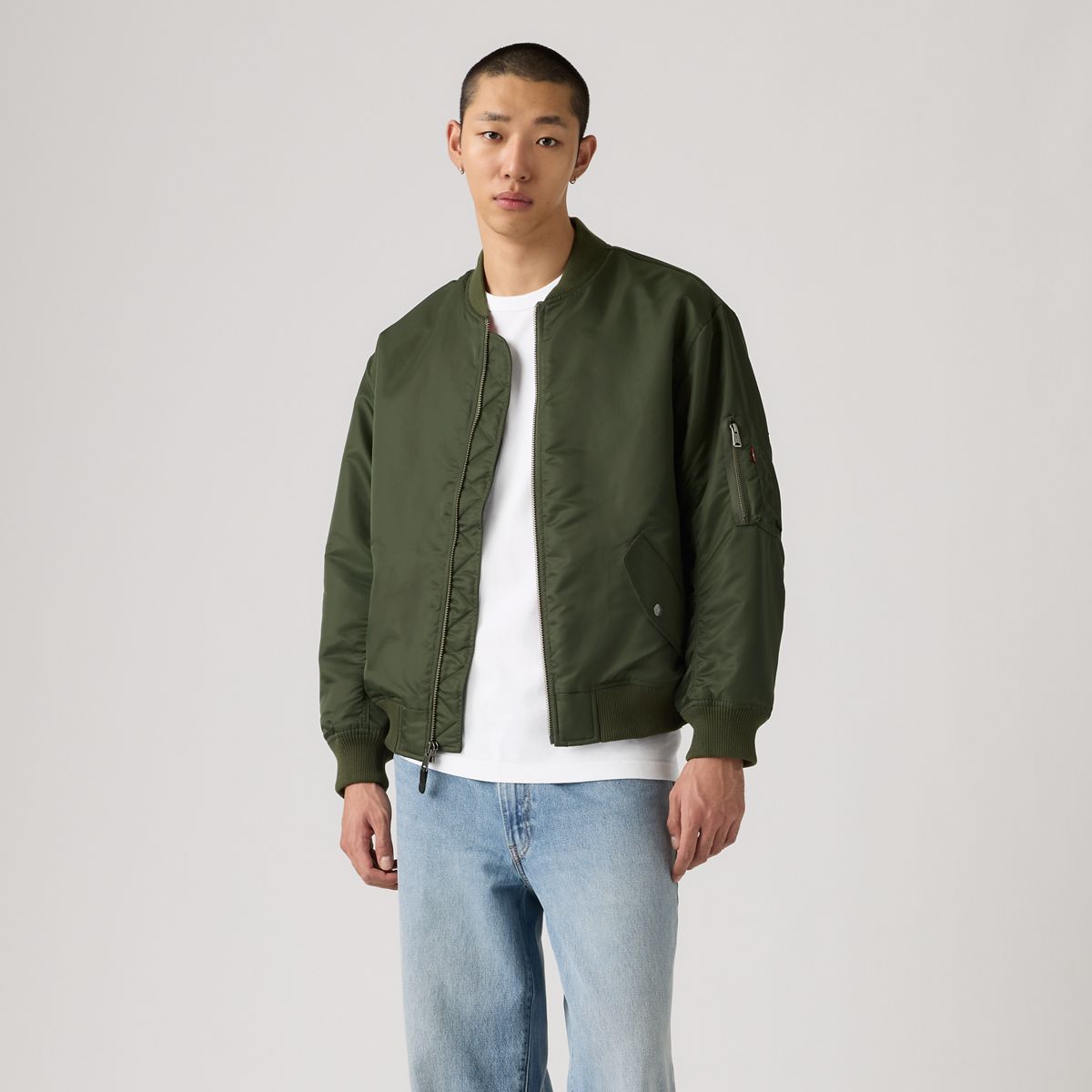 MA-1 Bomber Jacket — Deep Depths - Green